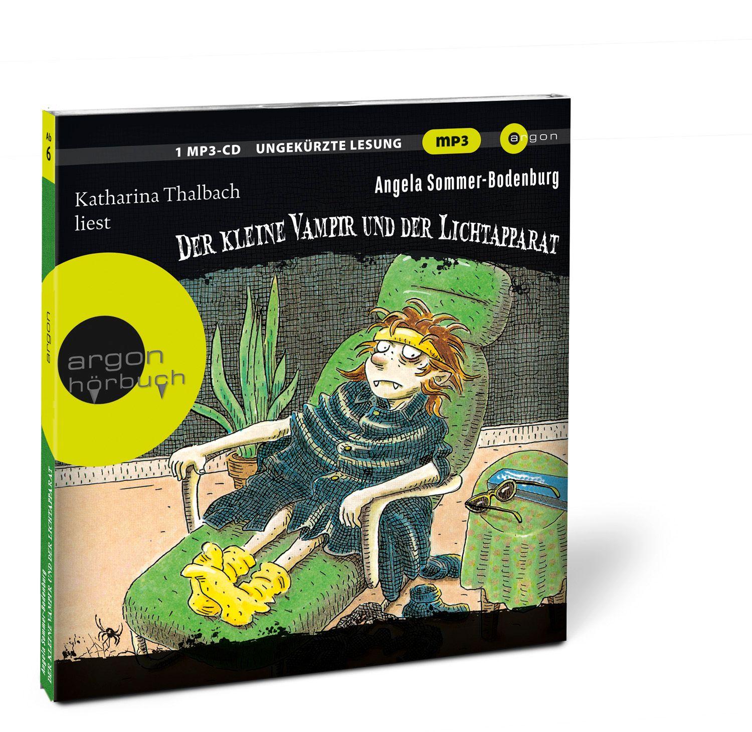 Beispielinhalt (Bild) Der kleine Vampir und der Lichtapparat