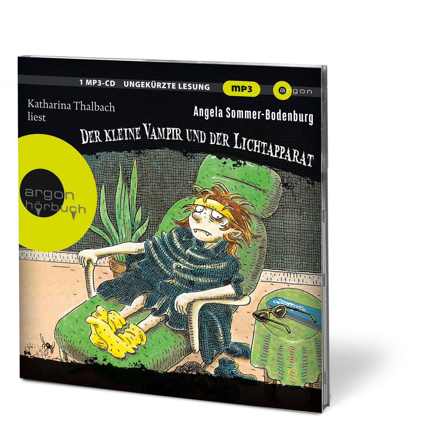Beispielinhalt (Bild) Der kleine Vampir und der Lichtapparat