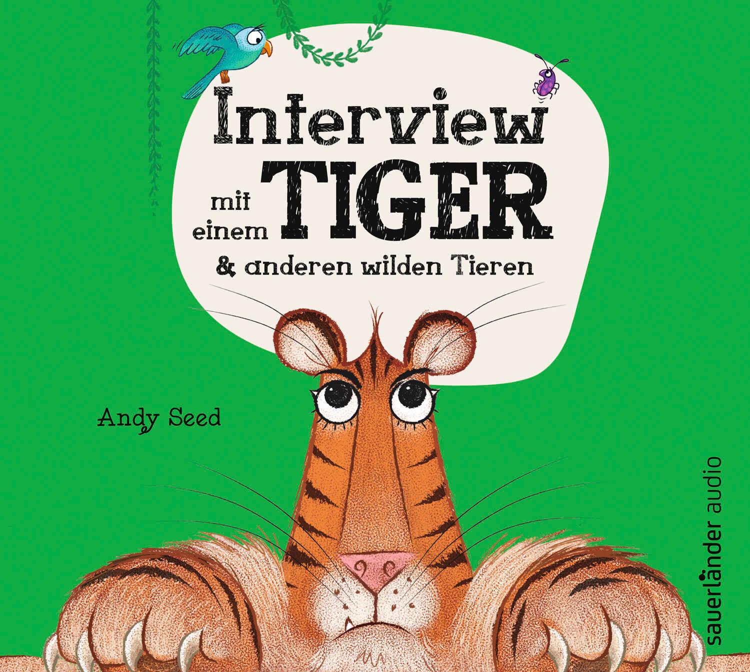 Vorderes Coverbild Interview mit einem Tiger