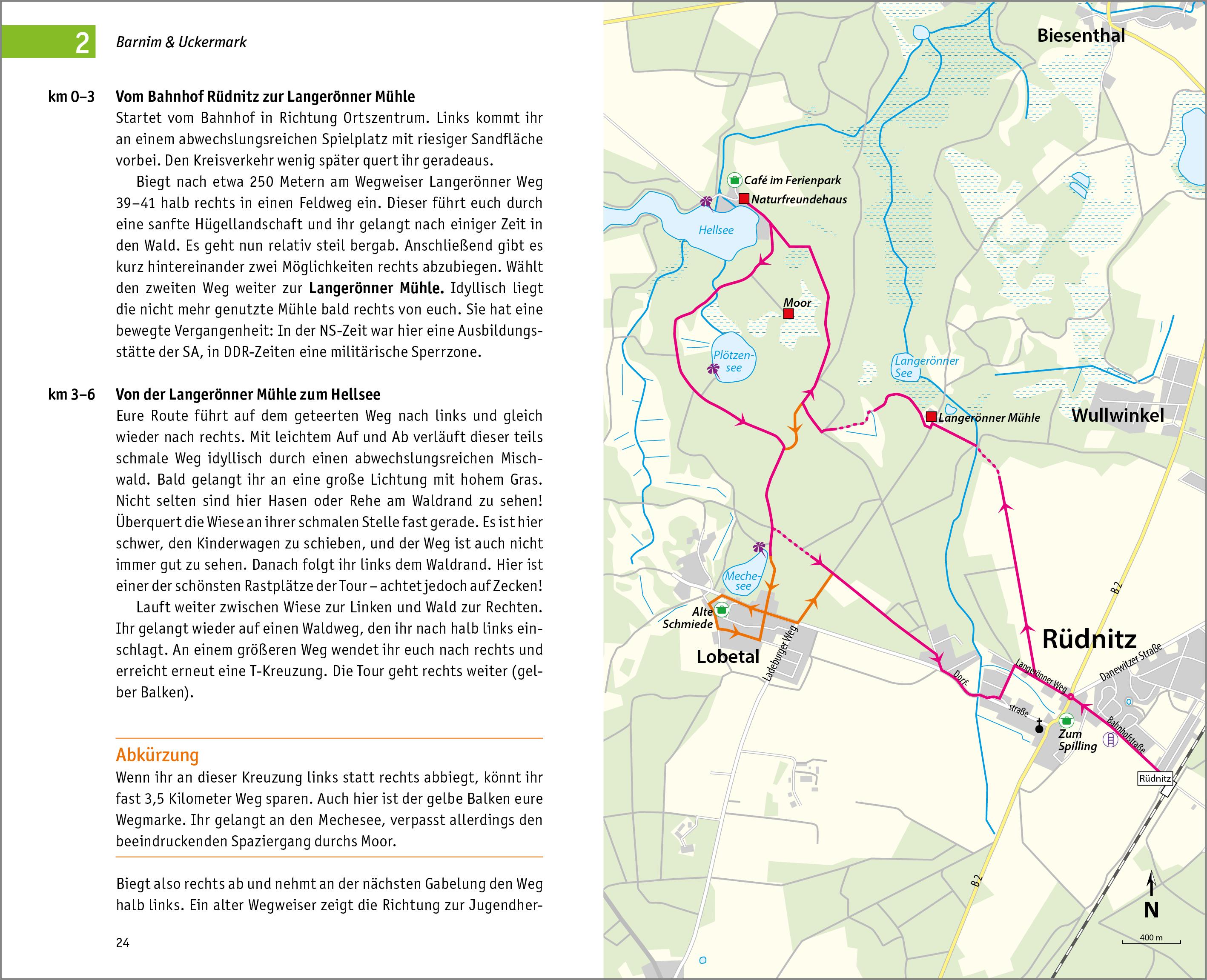 Beispielinhalt (Bild) Wandern mit Kindern rund um Berlin