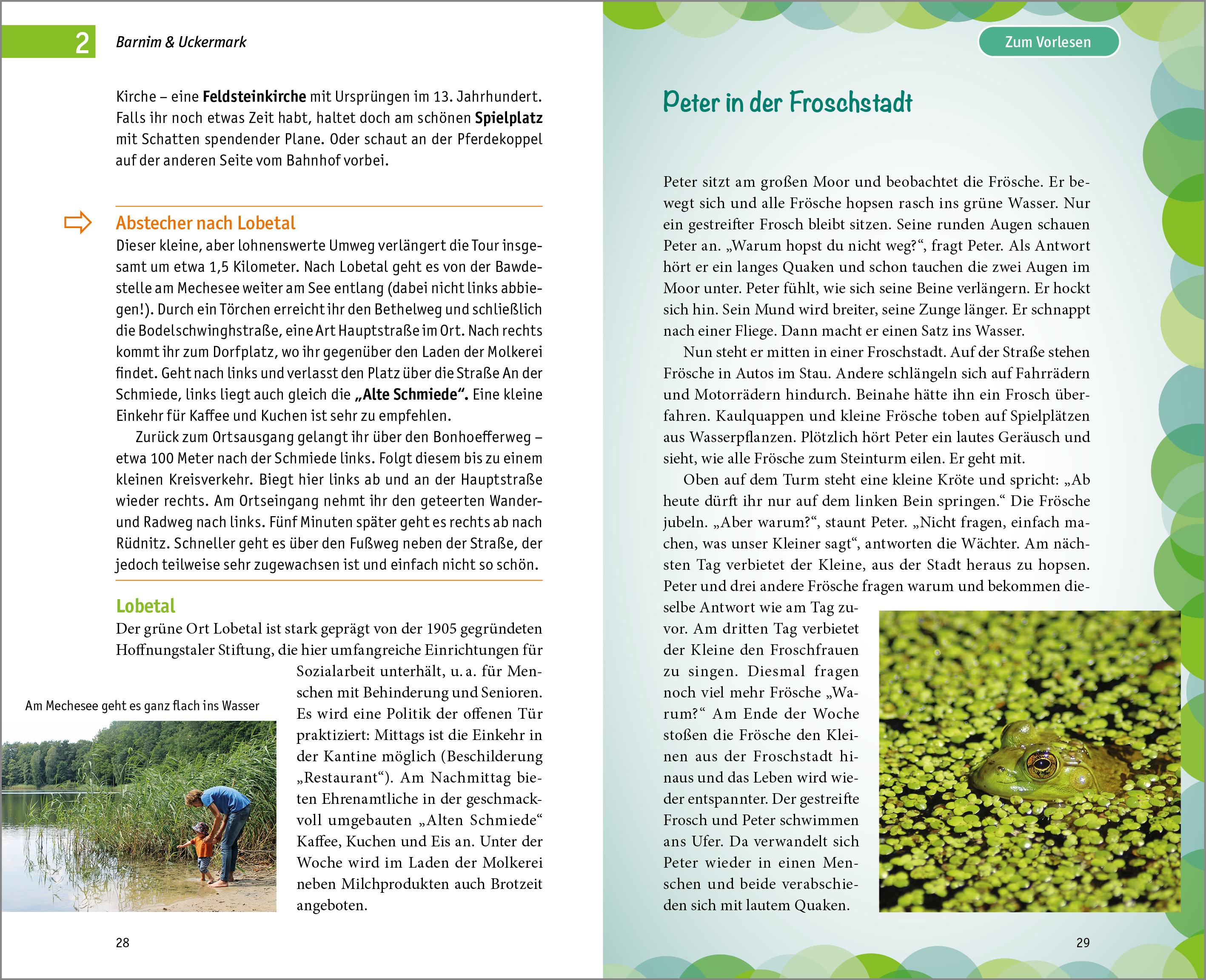 Beispielinhalt (Bild) Wandern mit Kindern rund um Berlin