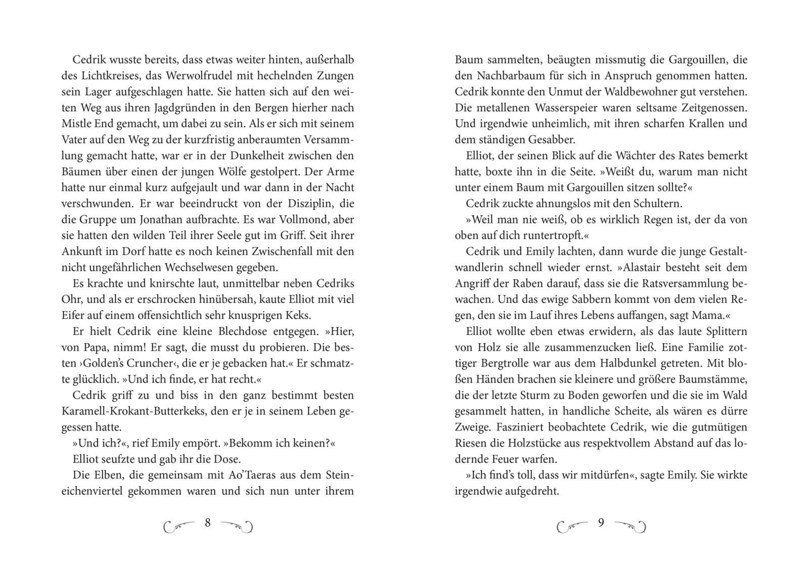 Beispielinhalt (Bild) Die Chroniken von Mistle End 3: Der Untergang droht