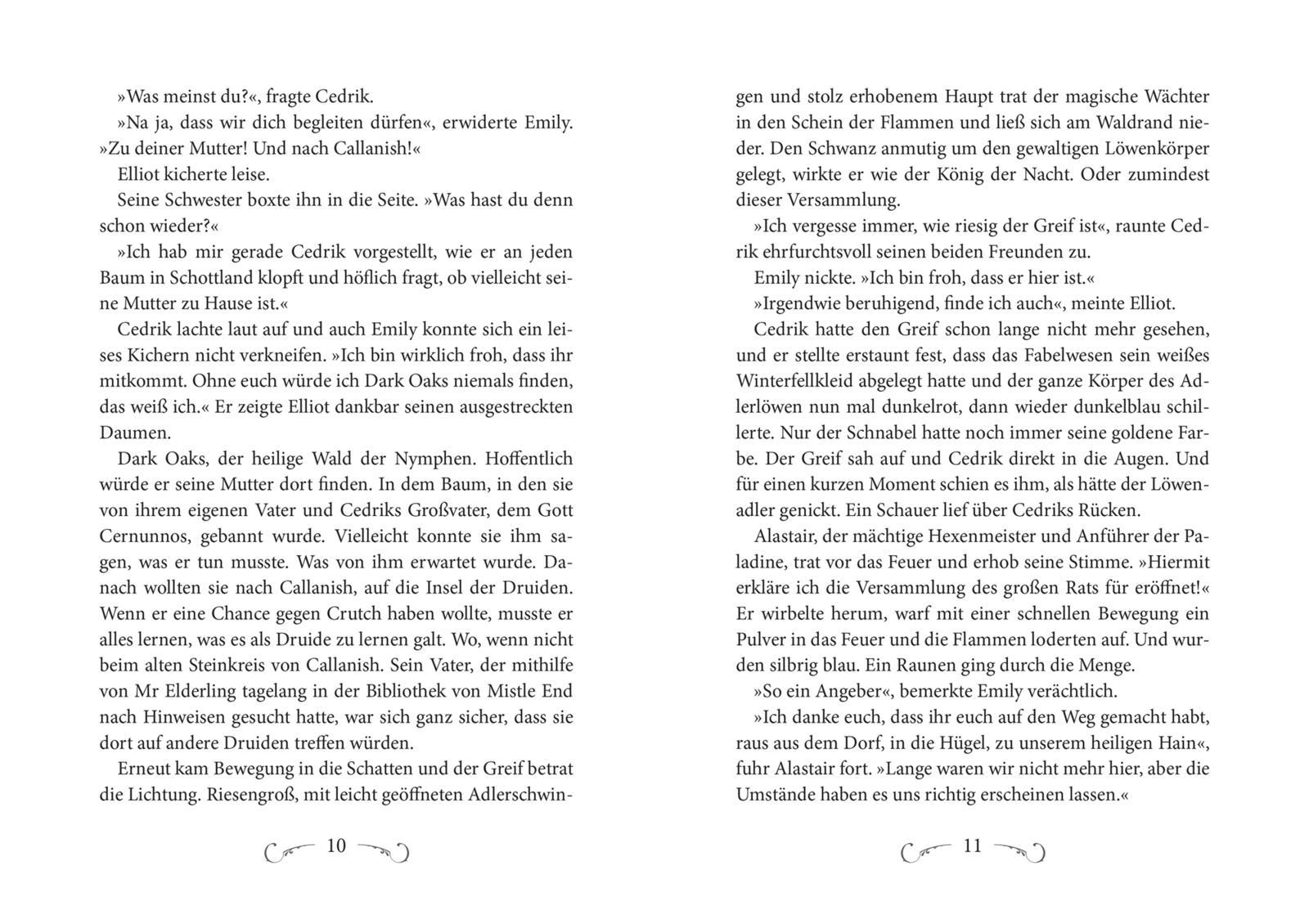 Beispielinhalt (Bild) Die Chroniken von Mistle End 3: Der Untergang droht