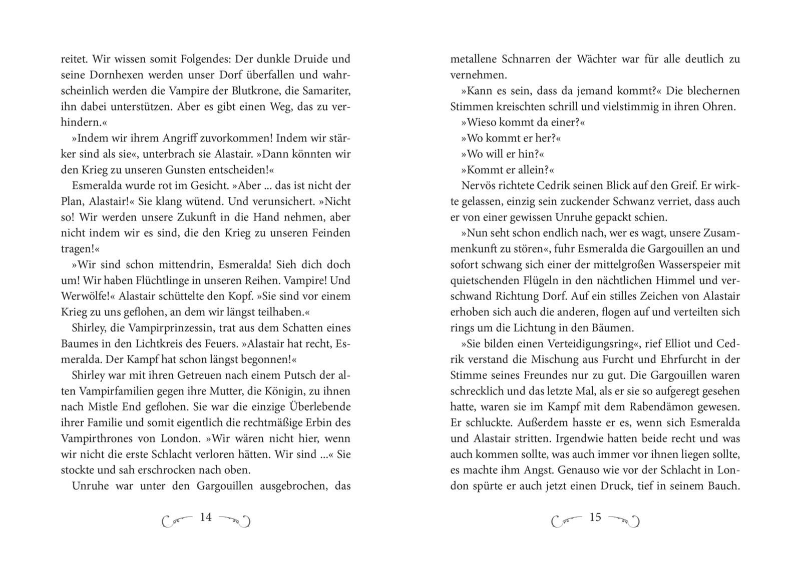 Beispielinhalt (Bild) Die Chroniken von Mistle End 3: Der Untergang droht