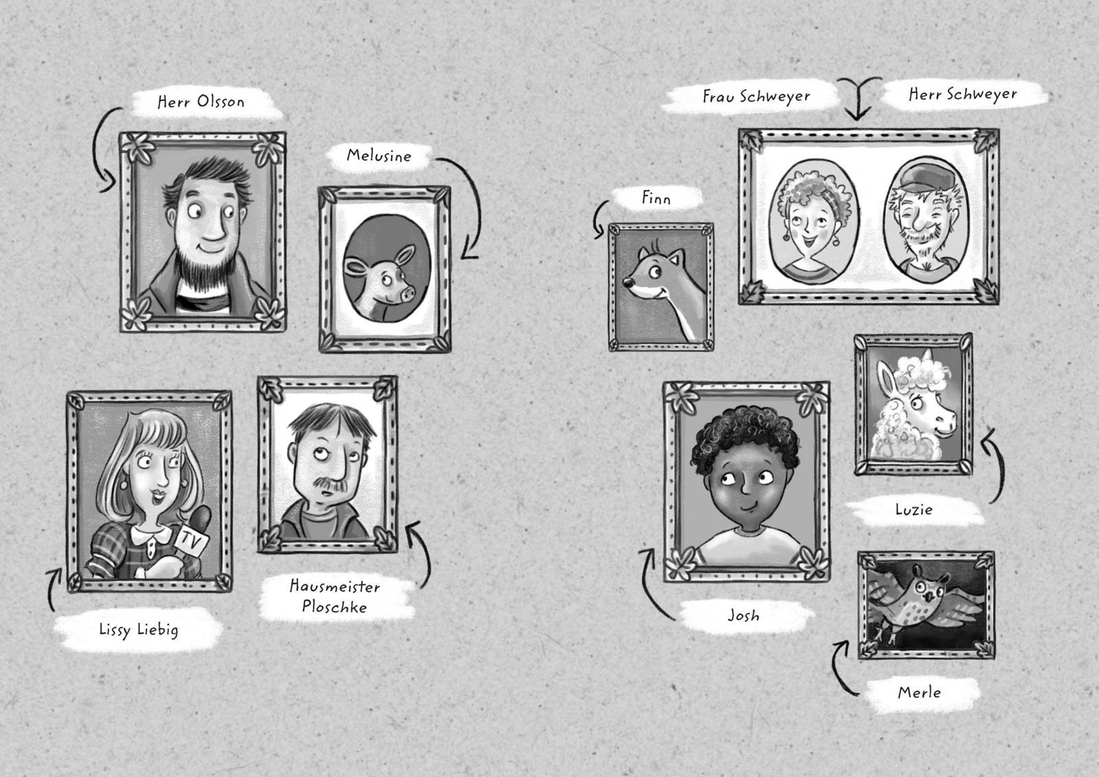 Beispielinhalt (Bild) Die Tierwandler 4: Ein Lama im Pyjama