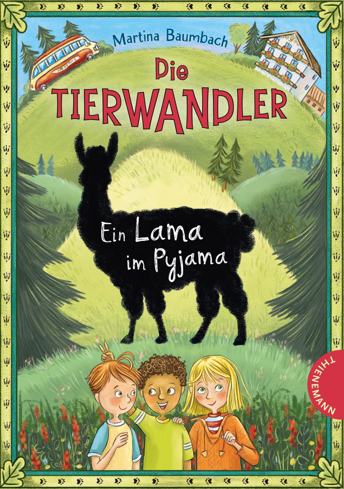 Vorderes Coverbild Die Tierwandler 4: Ein Lama im Pyjama
