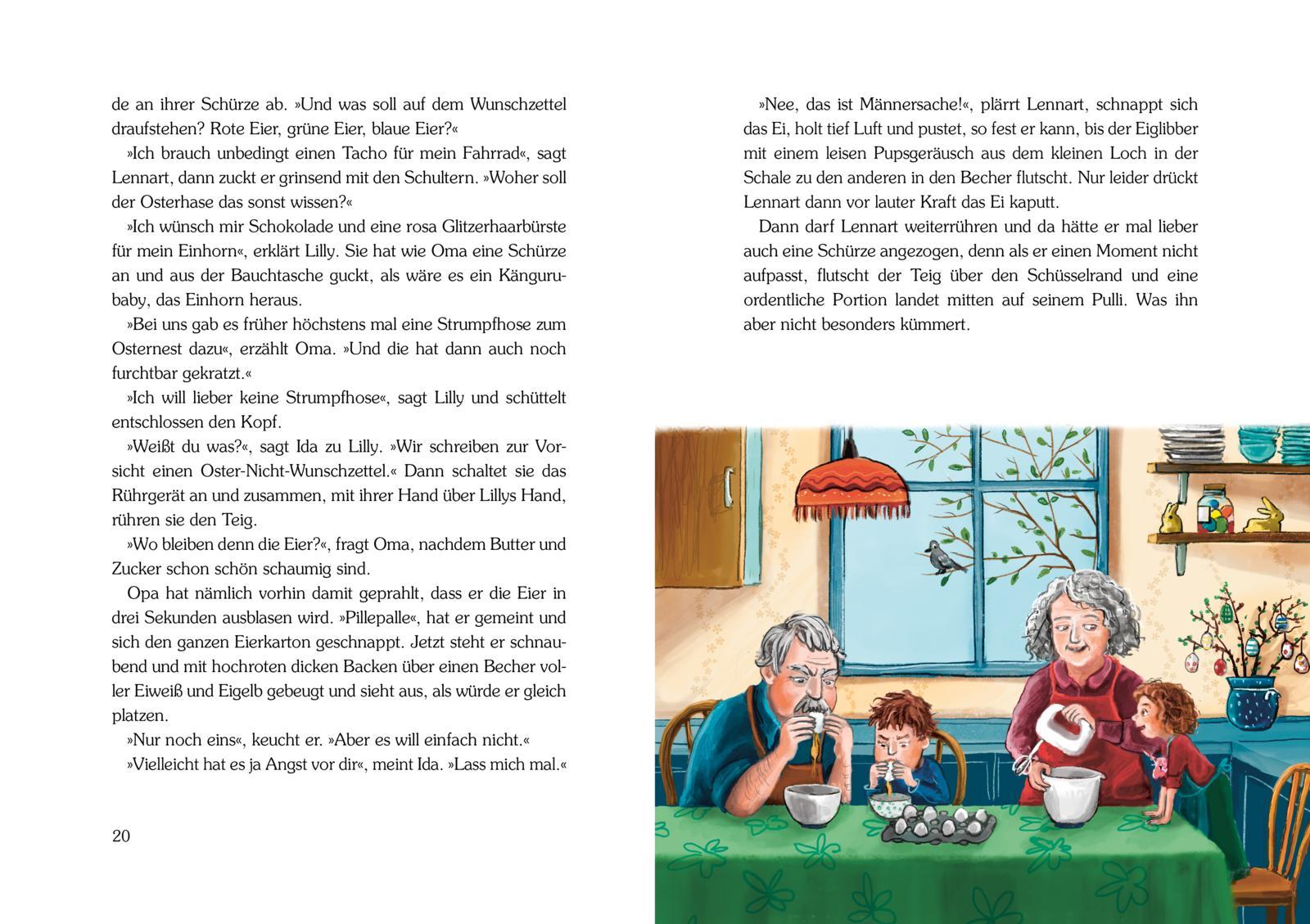 Beispielinhalt (Bild) Die schönsten Geschichten aus dem Holunderweg