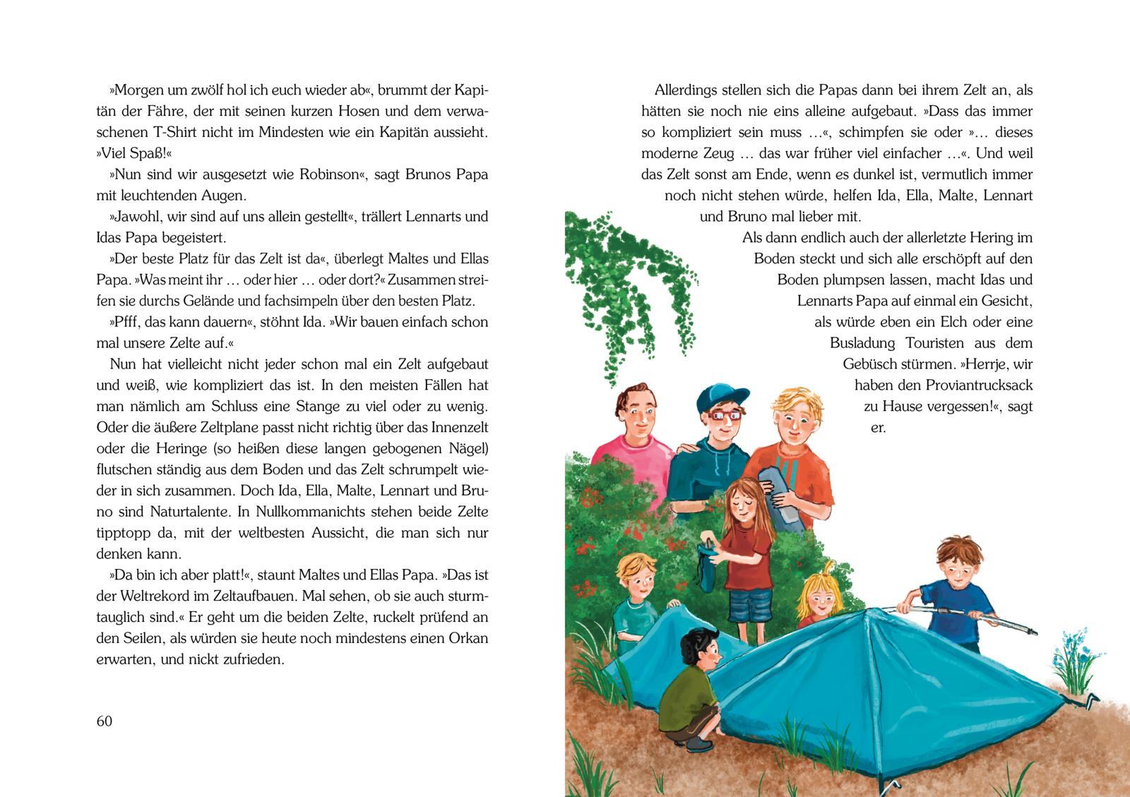 Beispielinhalt (Bild) Die schönsten Geschichten aus dem Holunderweg