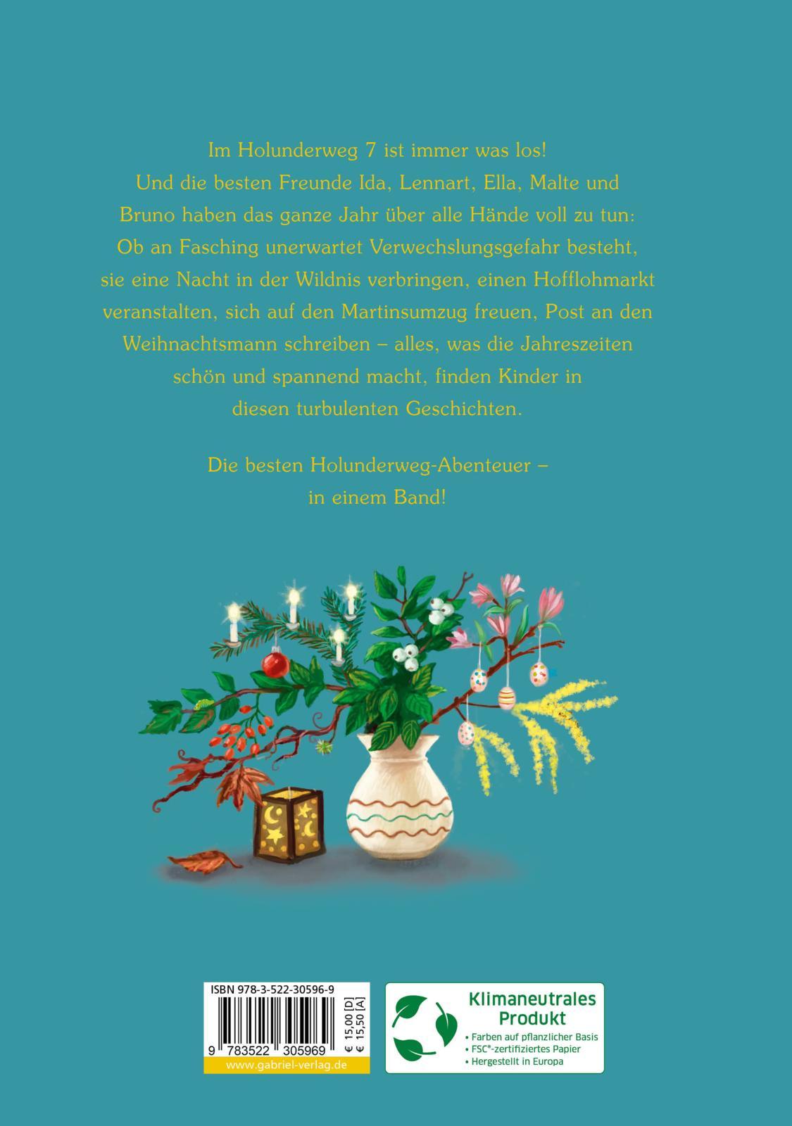 Rückseitencover Die schönsten Geschichten aus dem Holunderweg