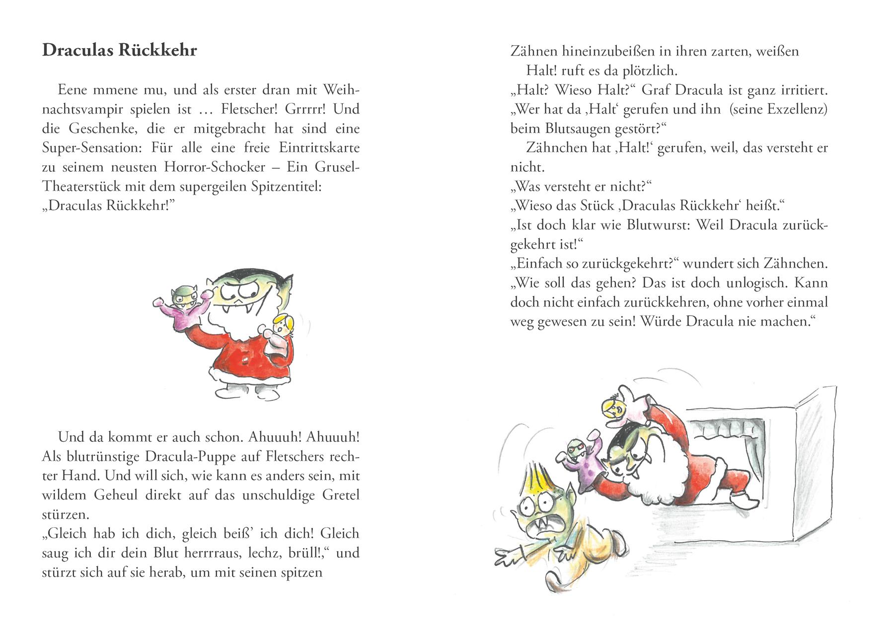 Beispielinhalt (Bild) Vampirische Weihnachten