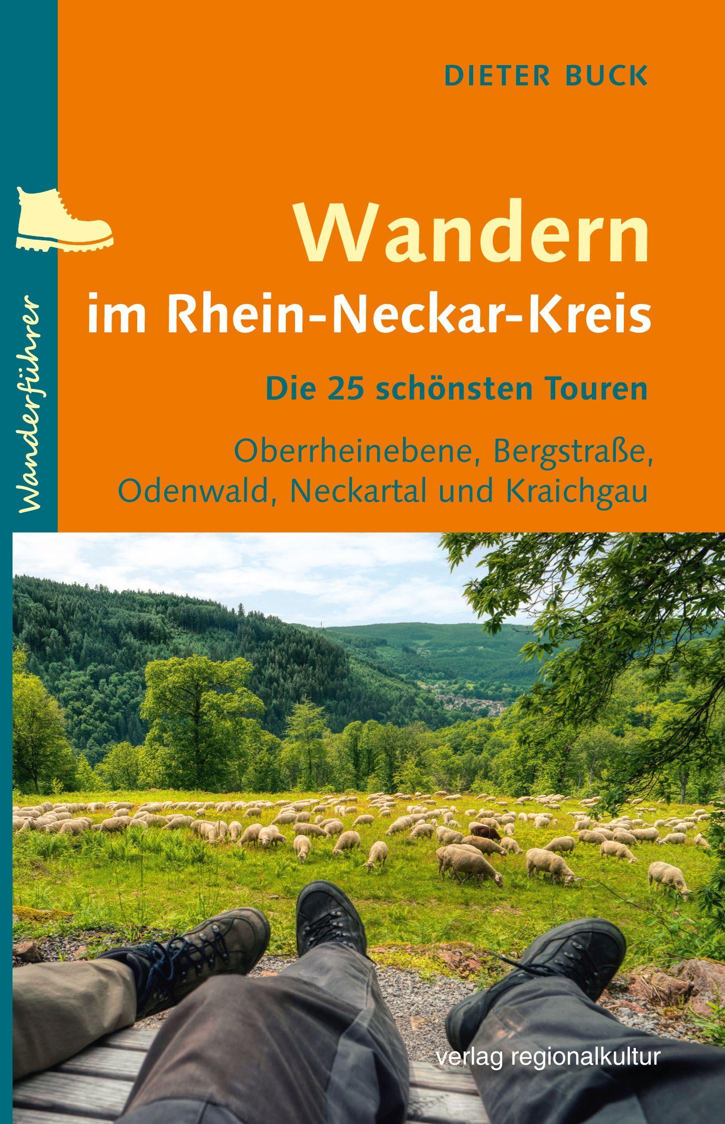 Vorderes Coverbild Wandern im Rhein-Neckar-Kreis