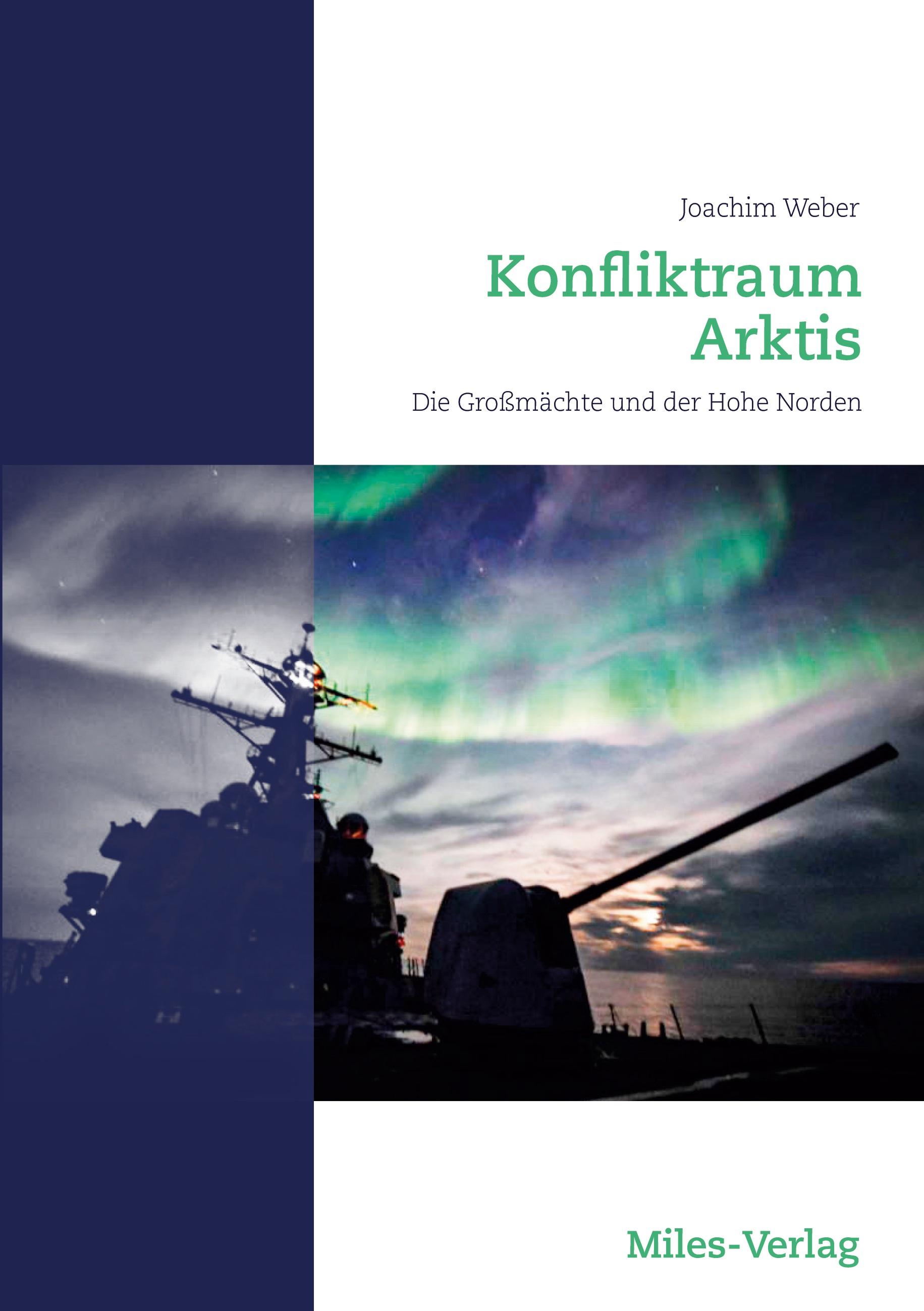 Vorderes Coverbild Konfliktraum Arktis.