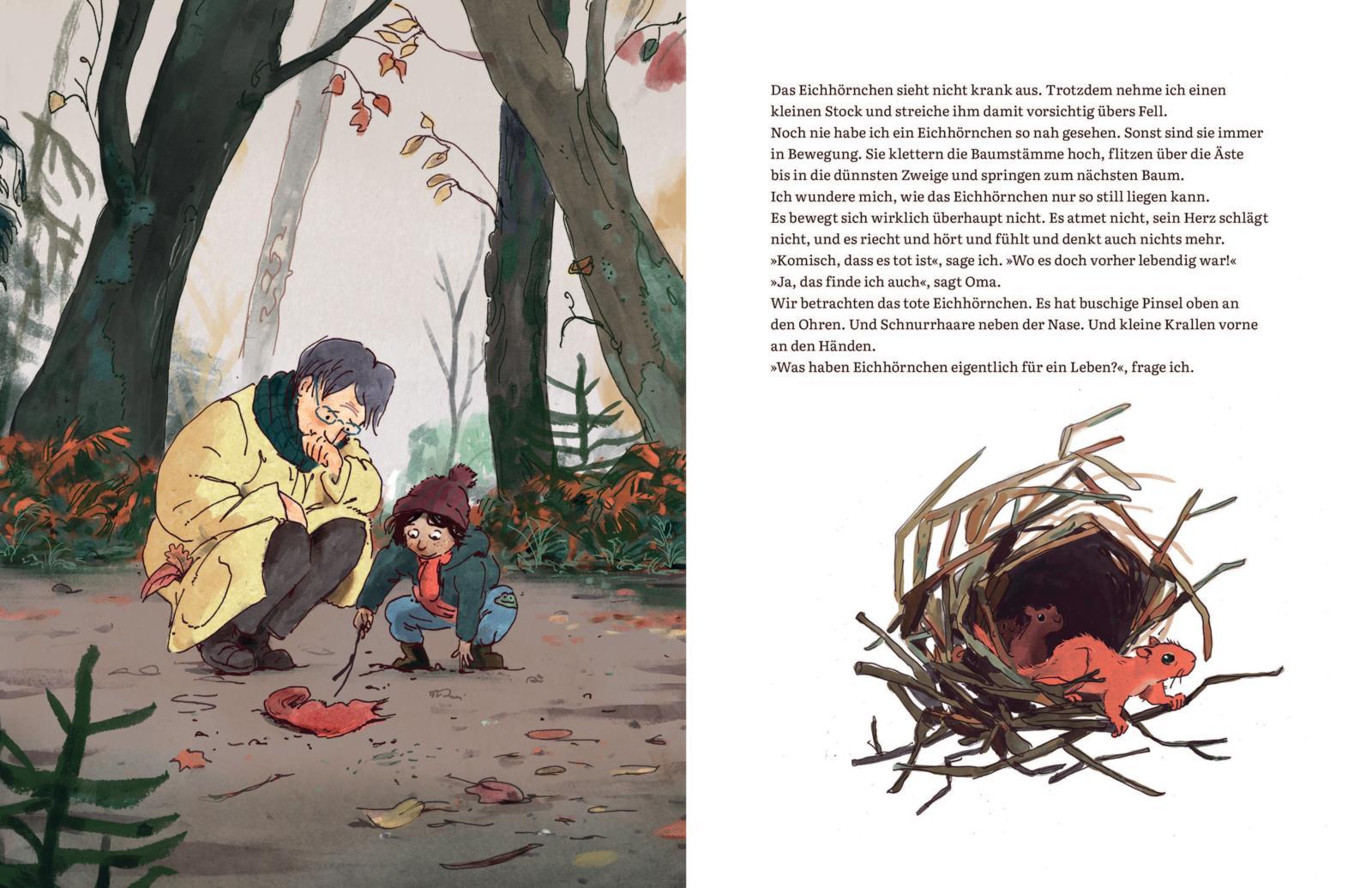 Beispielinhalt (Bild) Mach's gut, Eichhörnchen!