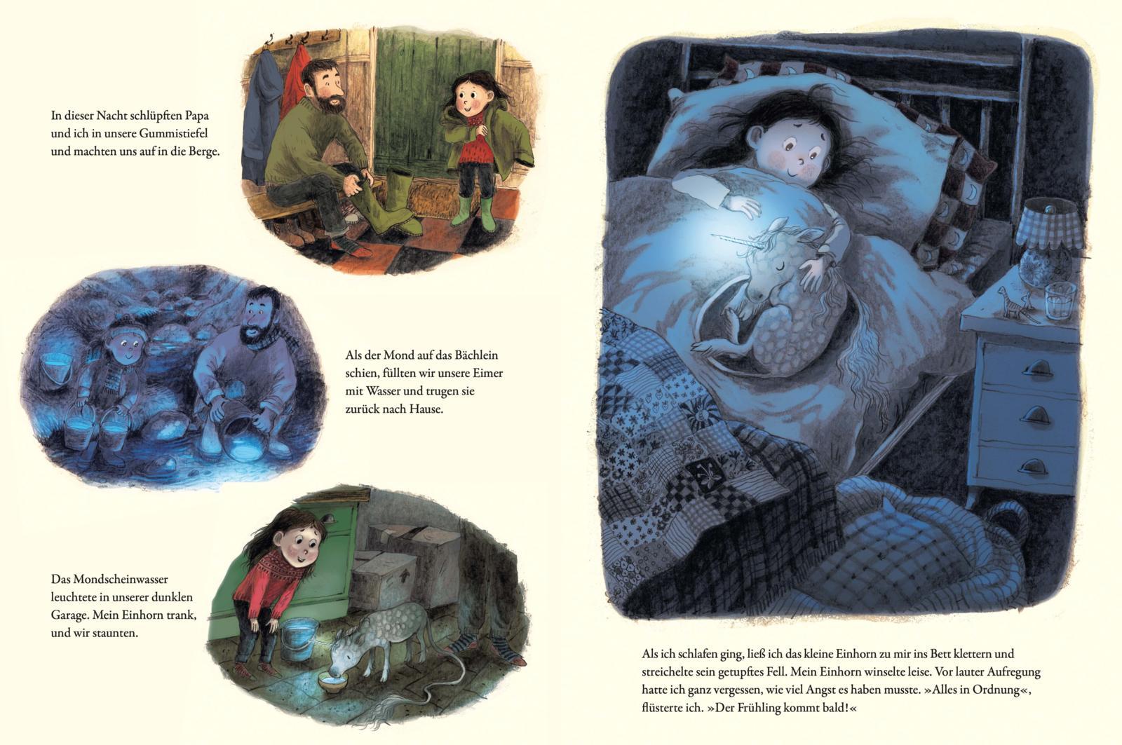 Beispielinhalt (Bild) Emmas Einhorn