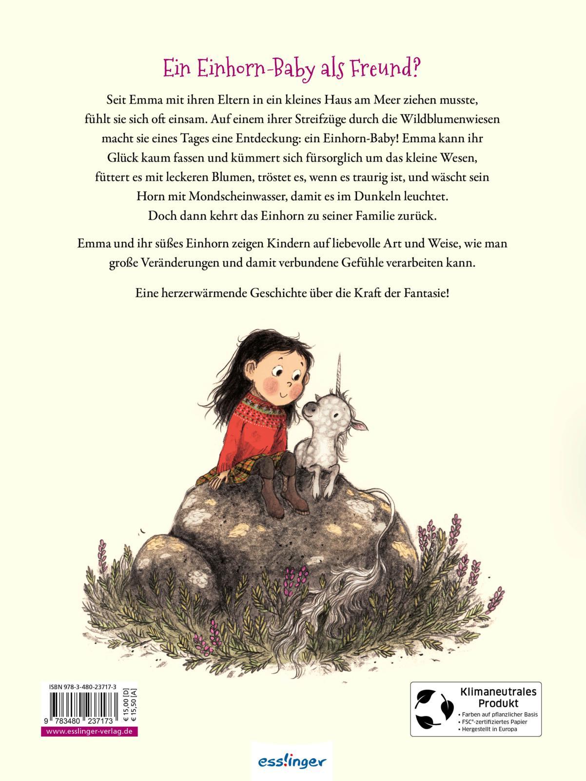 Rückseitencover Emmas Einhorn