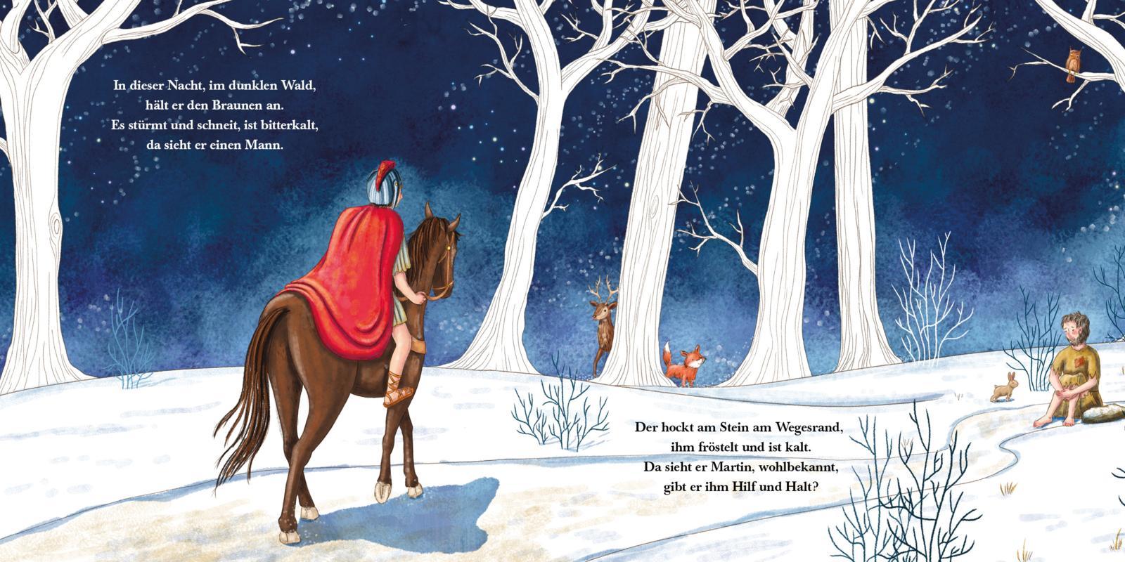 Beispielinhalt (Bild) In einer kalten Winternacht