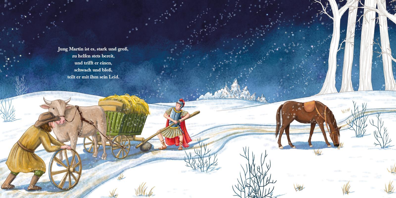 Beispielinhalt (Bild) In einer kalten Winternacht