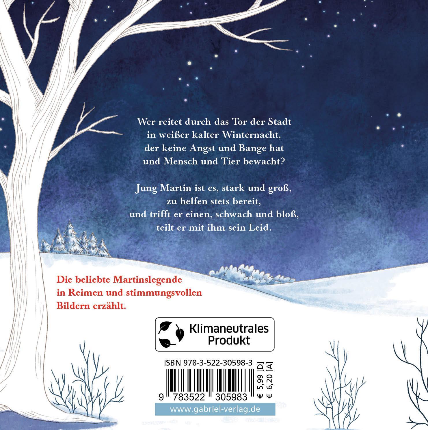 Rückseitencover In einer kalten Winternacht