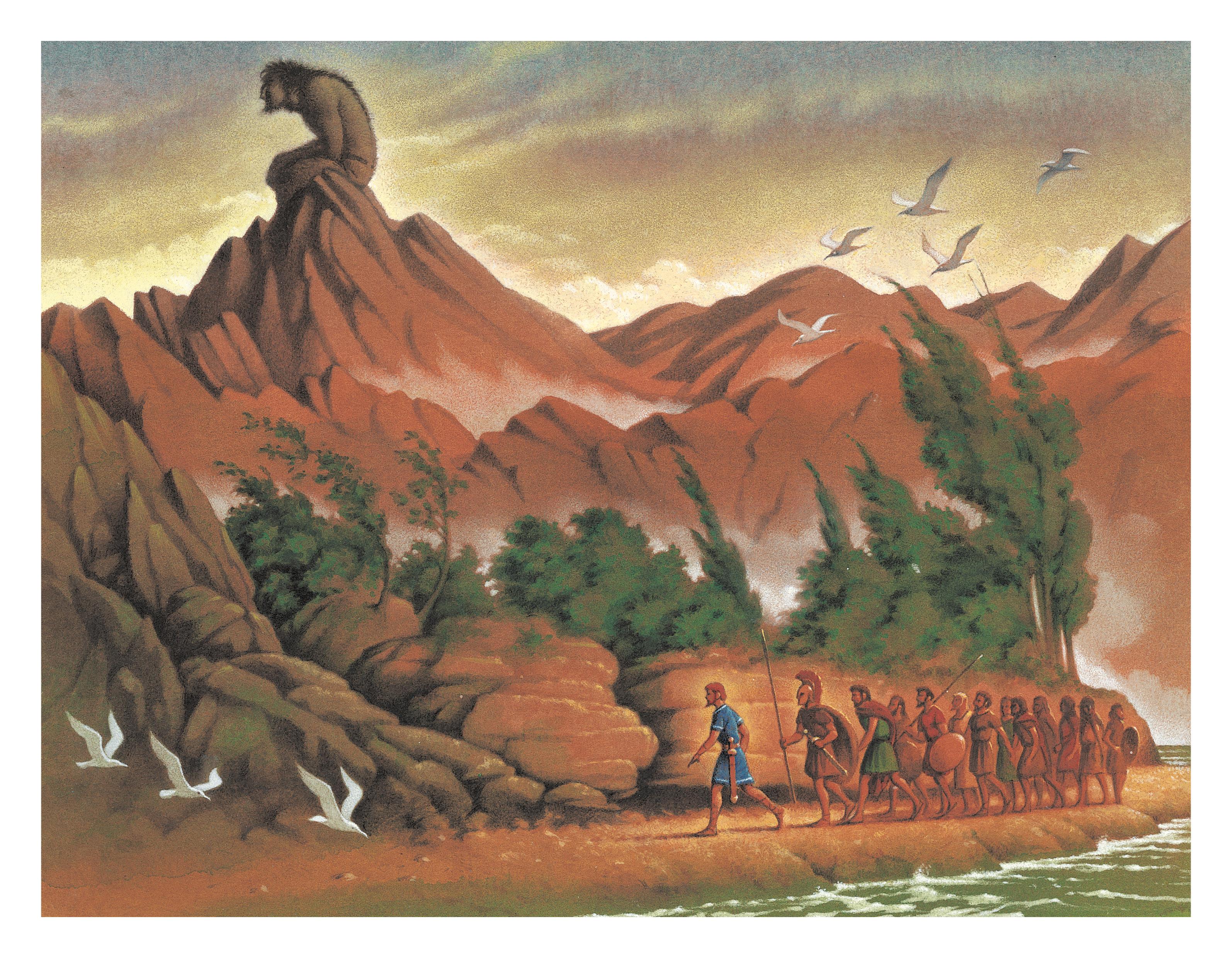 Beispielinhalt (Bild) Die Abenteuer des Odysseus