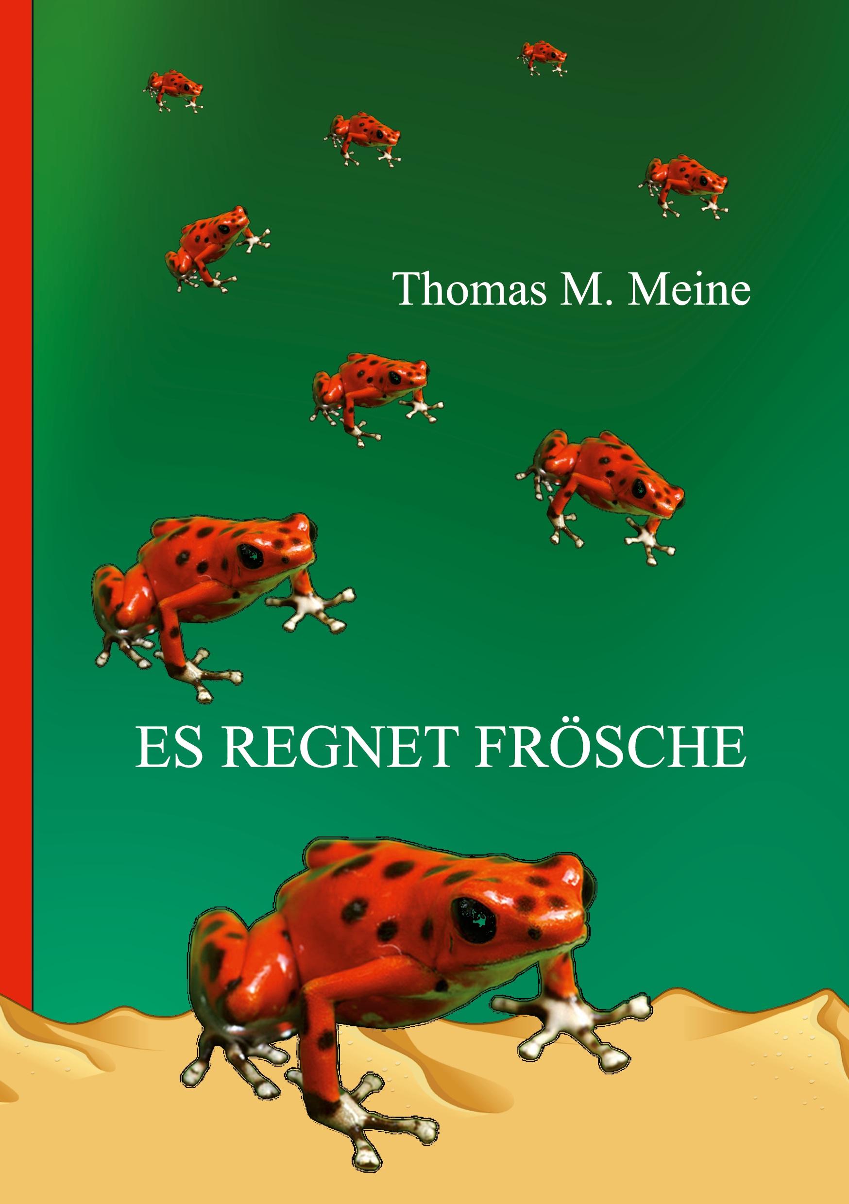 Vorderes Coverbild Es regnet Frösche