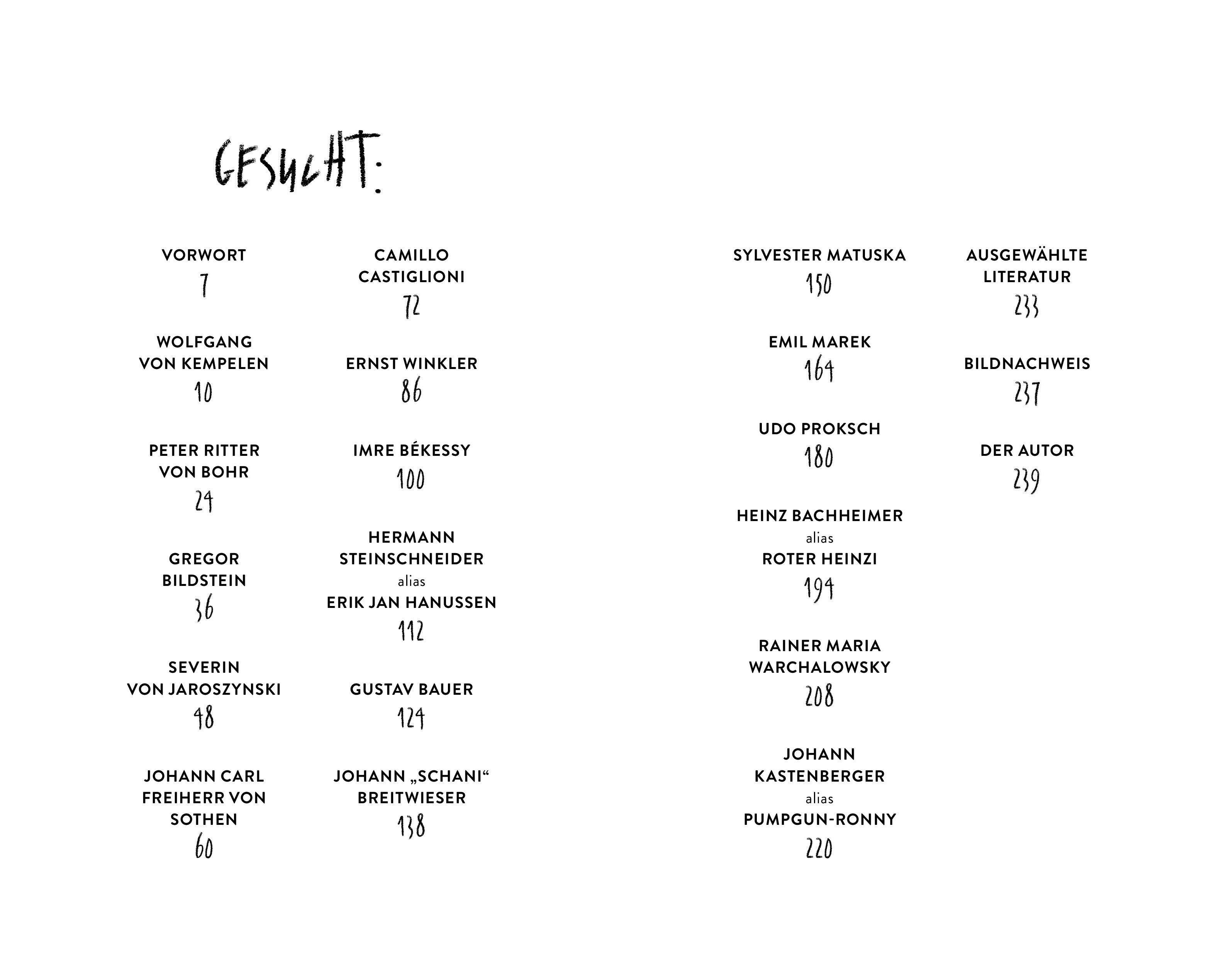 Beispielinhalt (Bild) Die bösen Buben von Wien