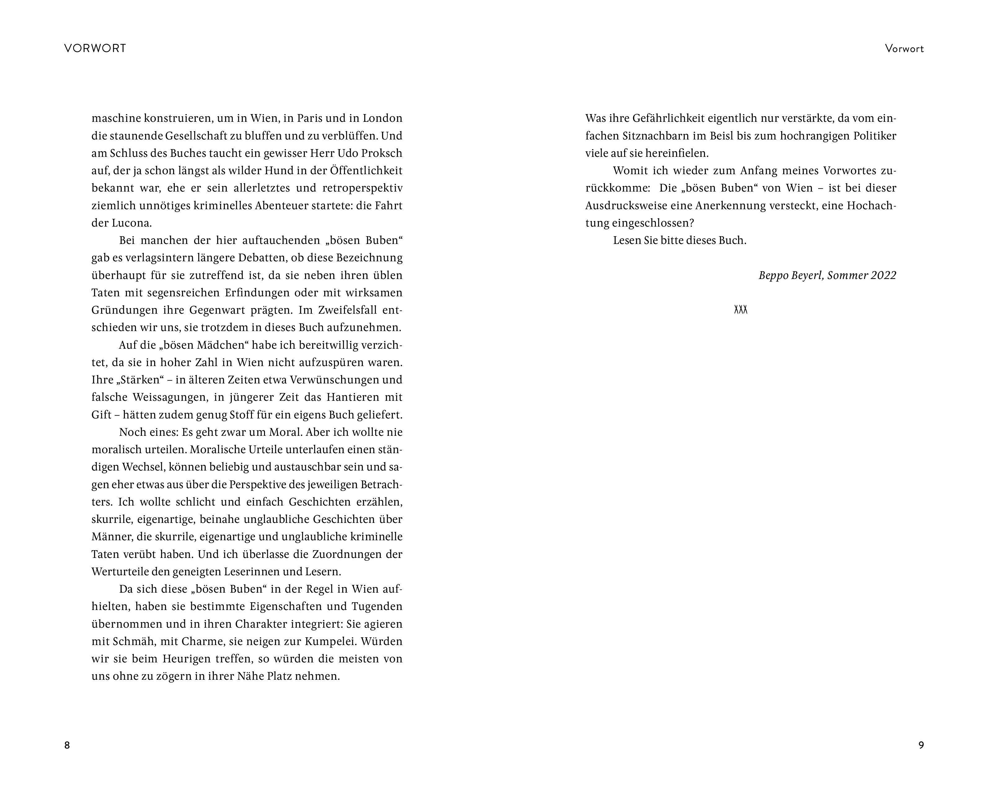 Beispielinhalt (Bild) Die bösen Buben von Wien