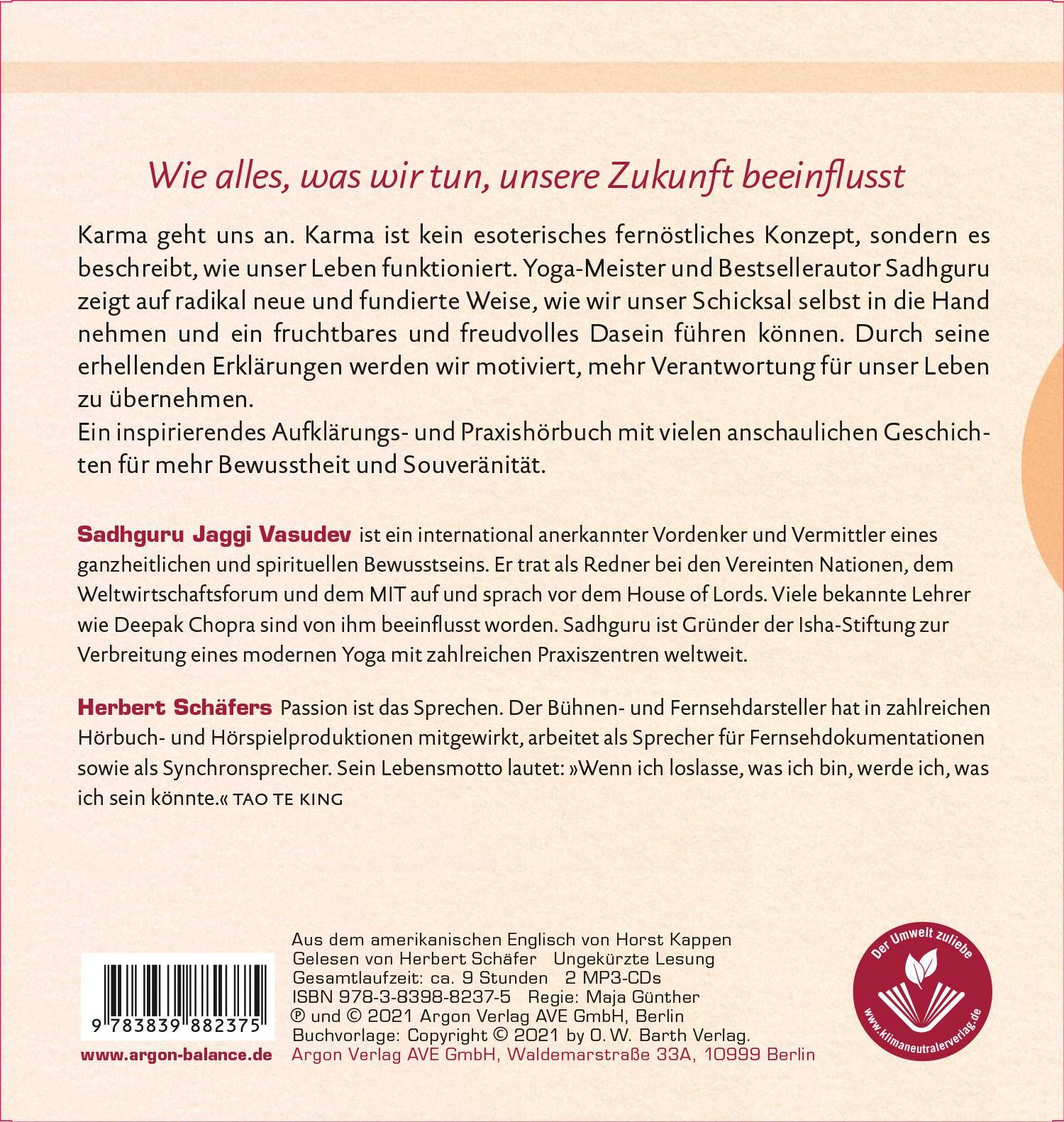 Rückseitencover Karma