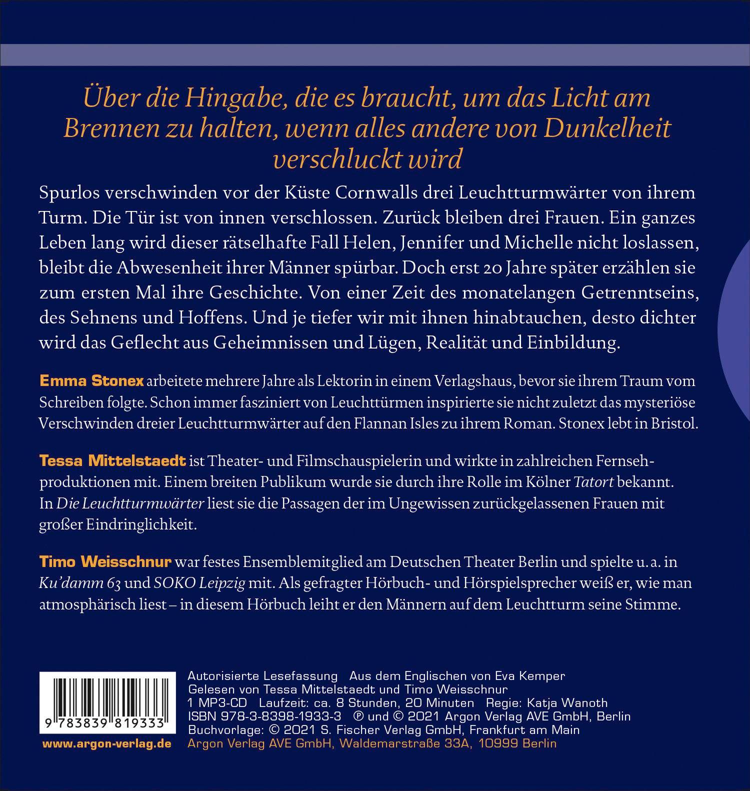 Rückseitencover Die Leuchtturmwärter