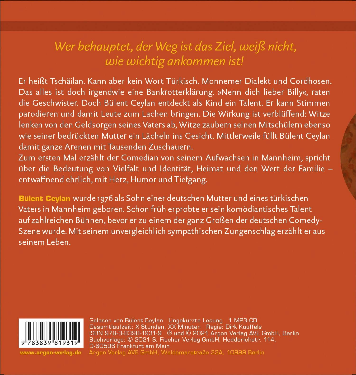 Rückseitencover Ankommen