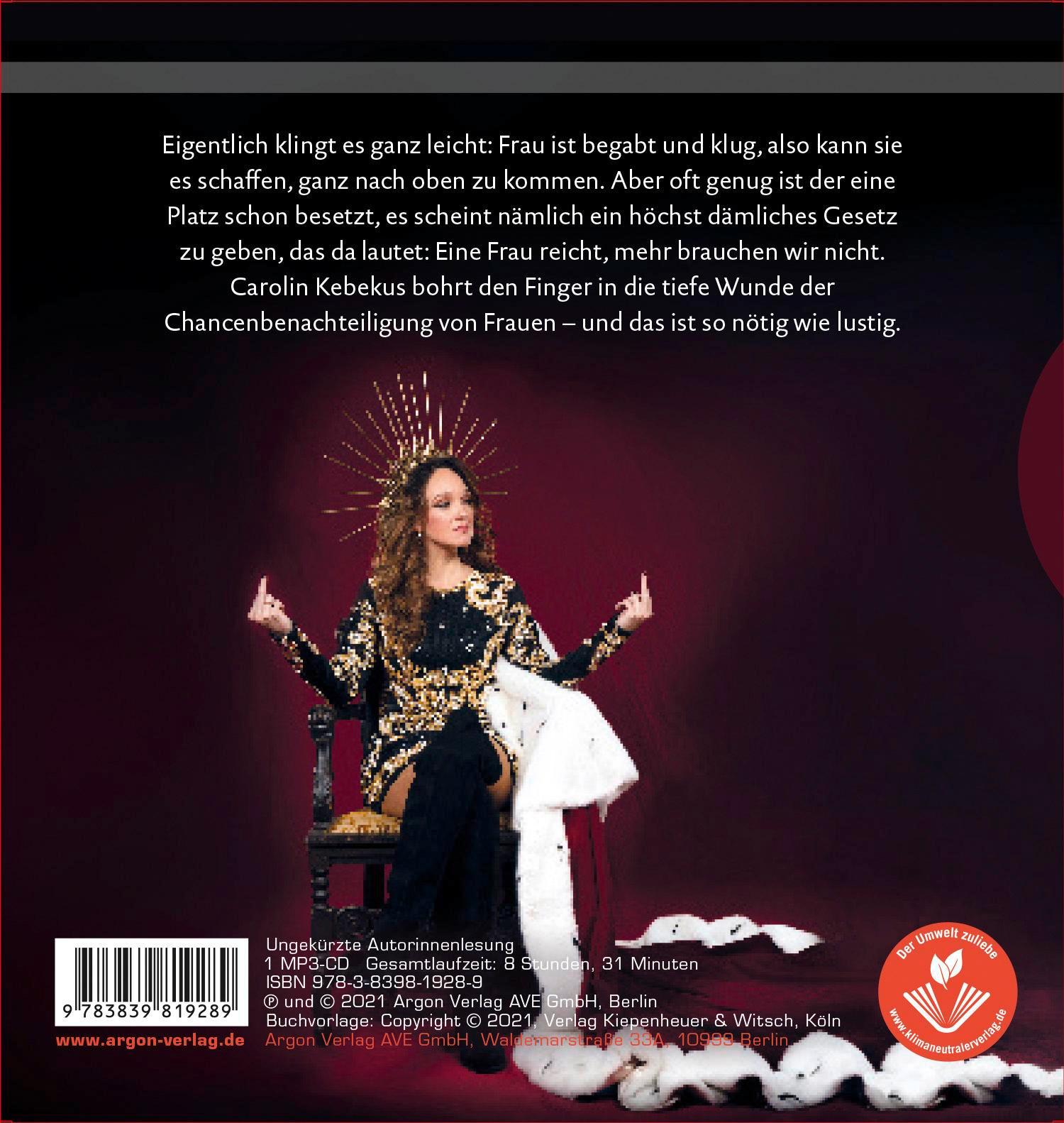 Rückseitencover Es kann nur eine geben