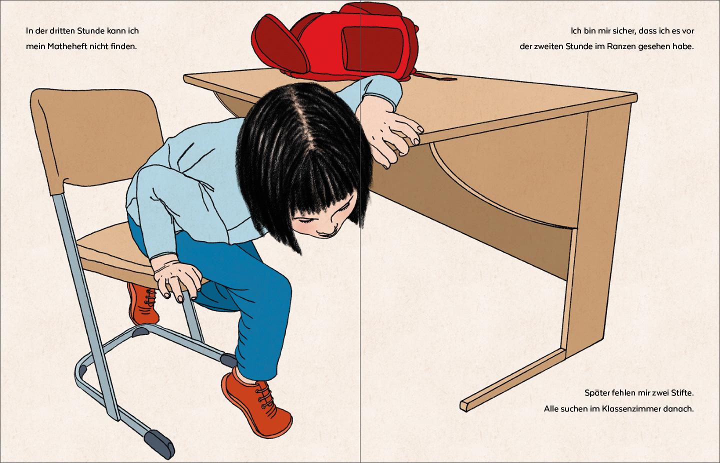 Beispielinhalt (Bild) Pass bloß auf deinen Daumen auf