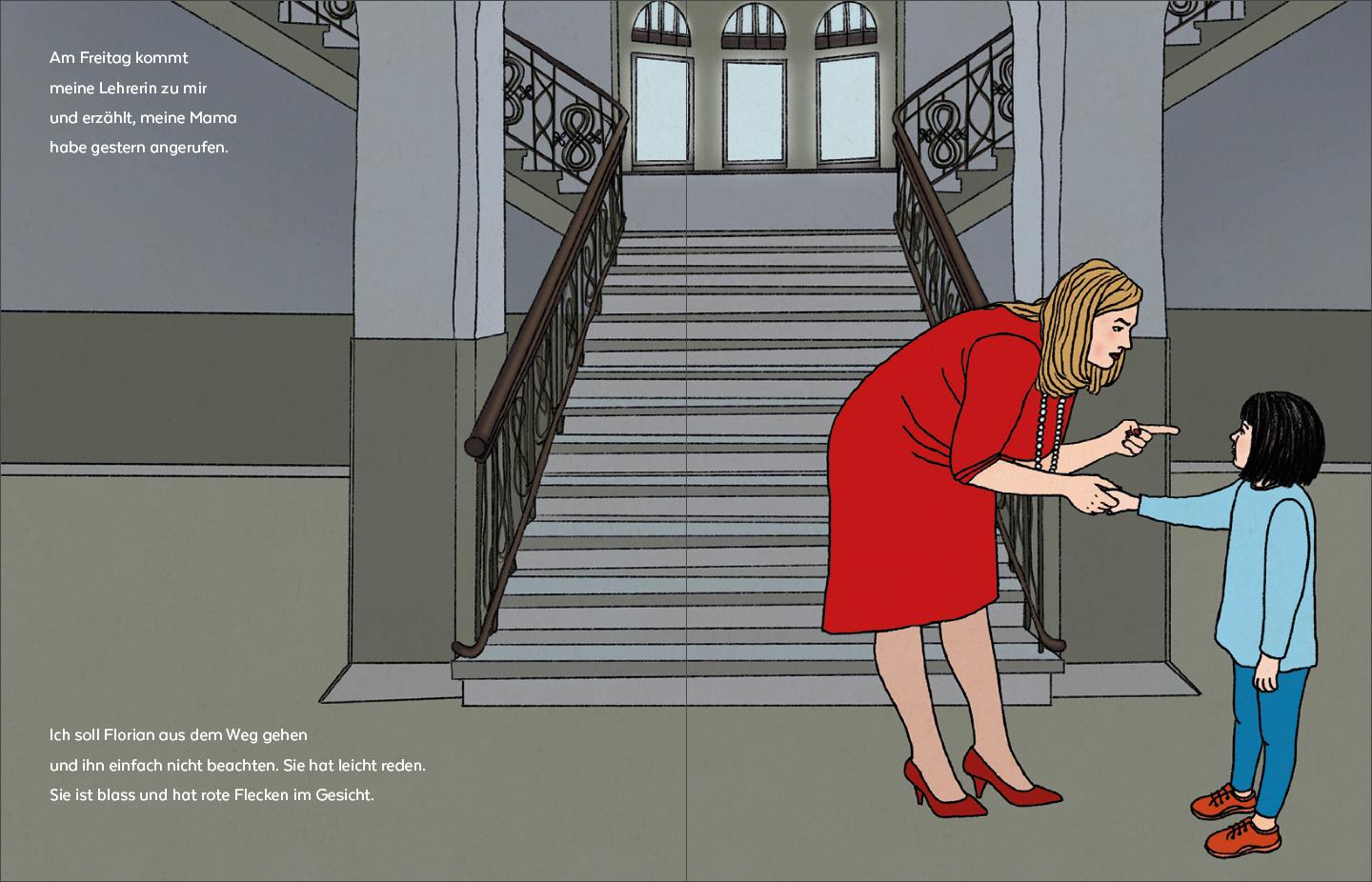 Beispielinhalt (Bild) Pass bloß auf deinen Daumen auf