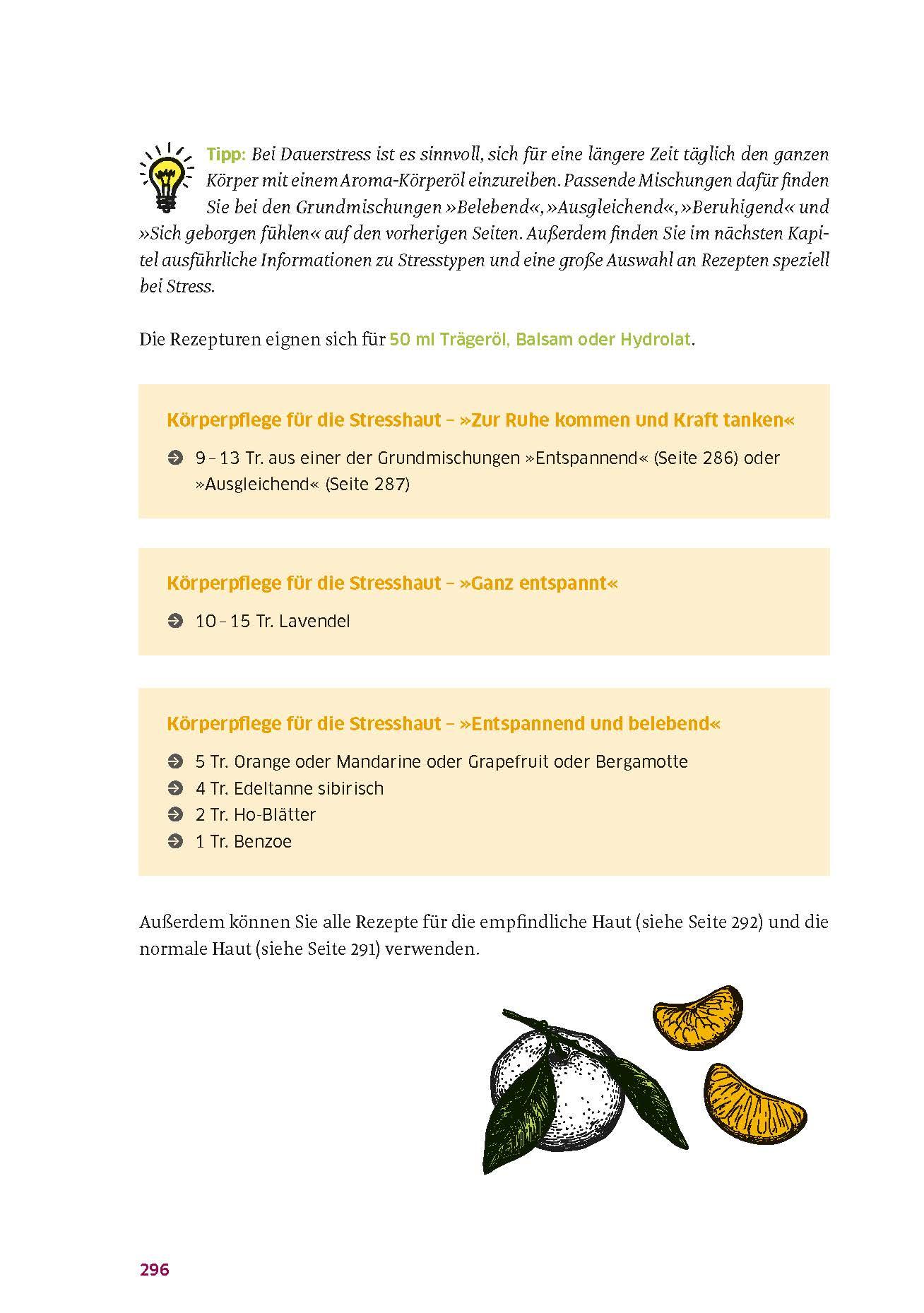 Beispielinhalt (Bild) Das große Buch für die gesunde Haut