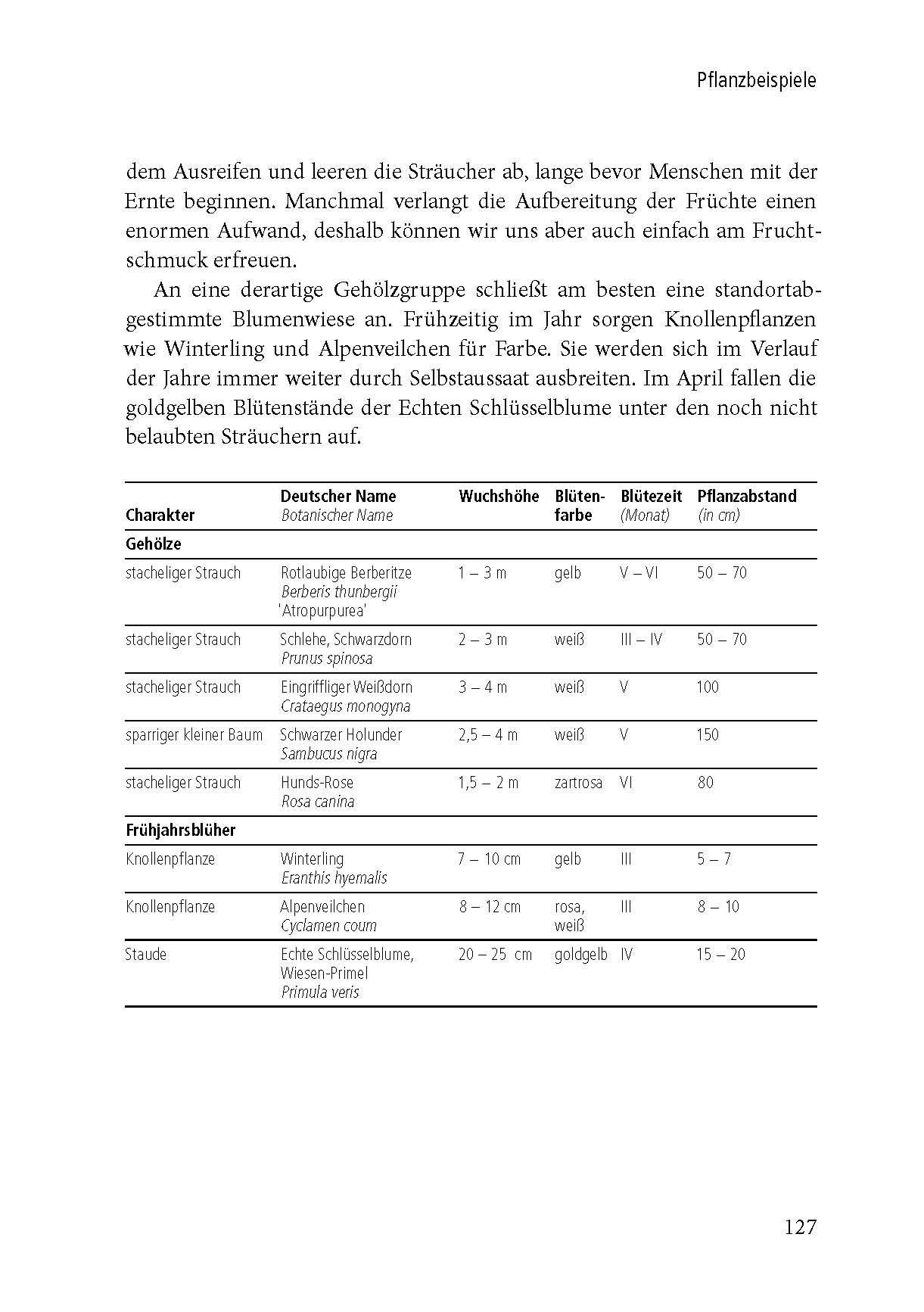 Beispielinhalt (Bild) Lebensraum Gehölz