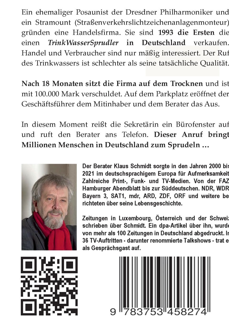 Rückseitencover Trinkwassersprudler