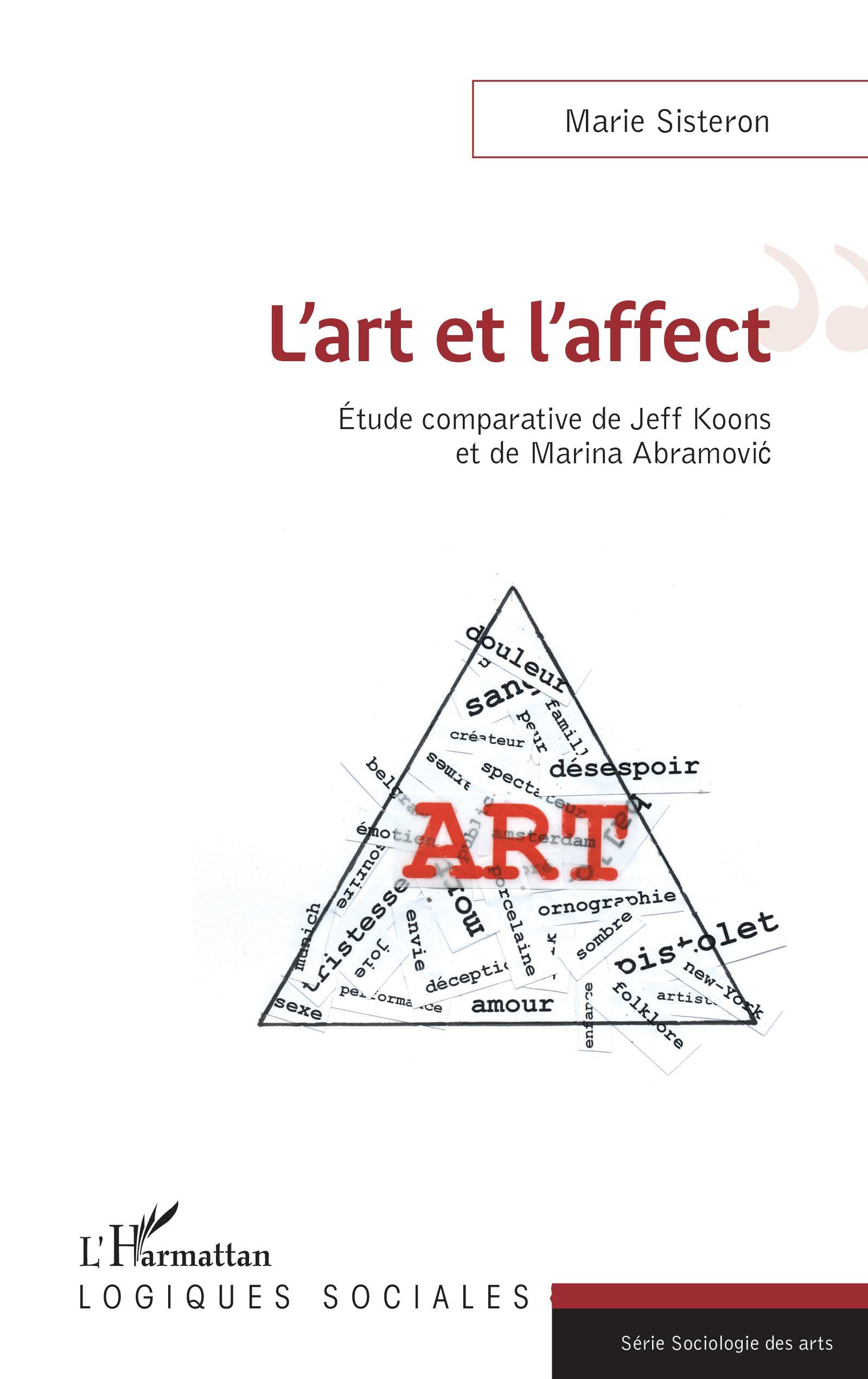 Vorderes Coverbild L'art et l'affect