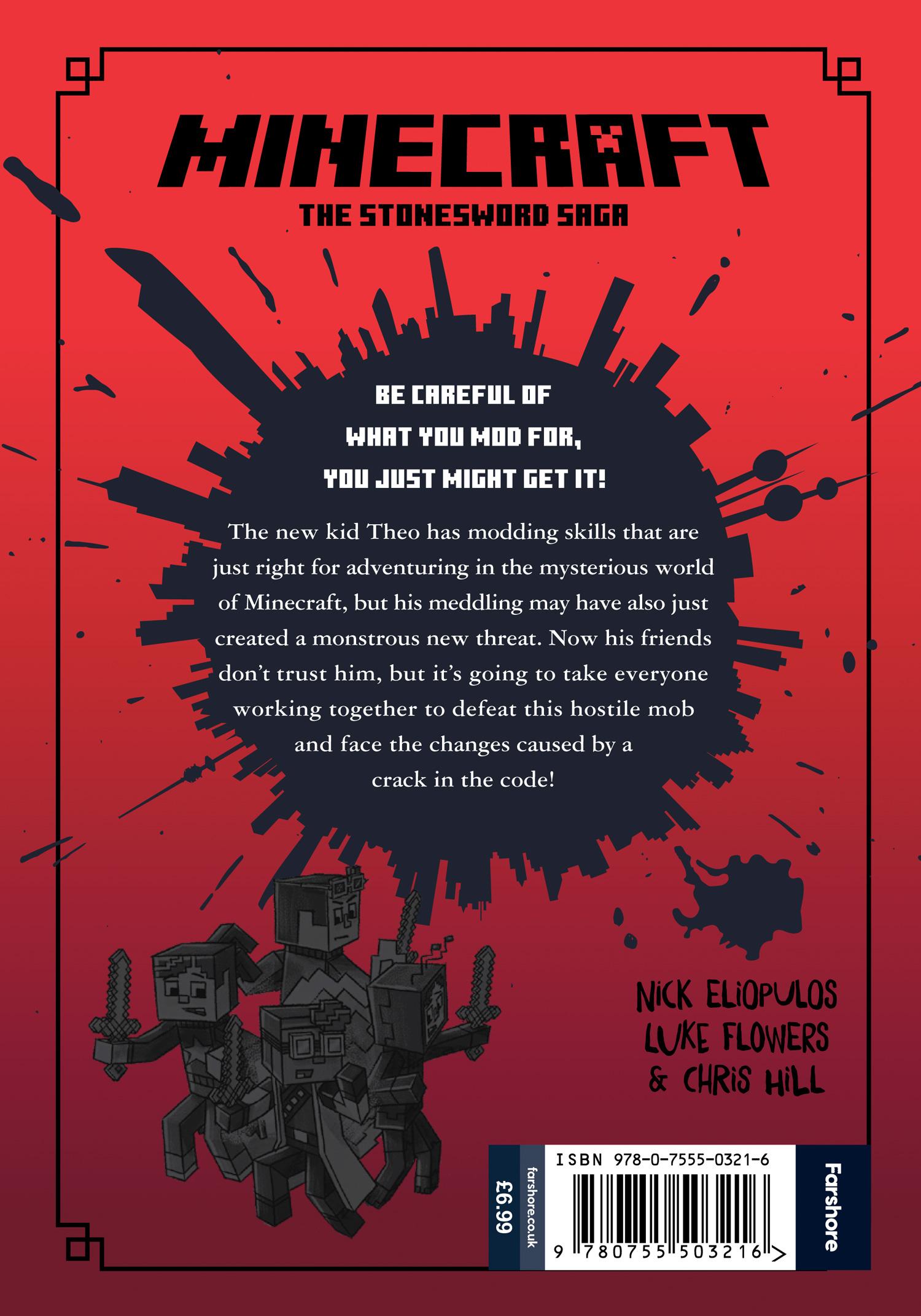 Rückseitencover Minecraft: Crack in the Code!