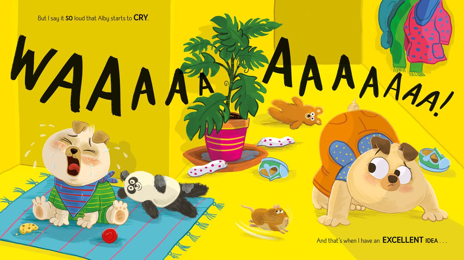 Beispielinhalt (Bild) Nursery? Not Today!