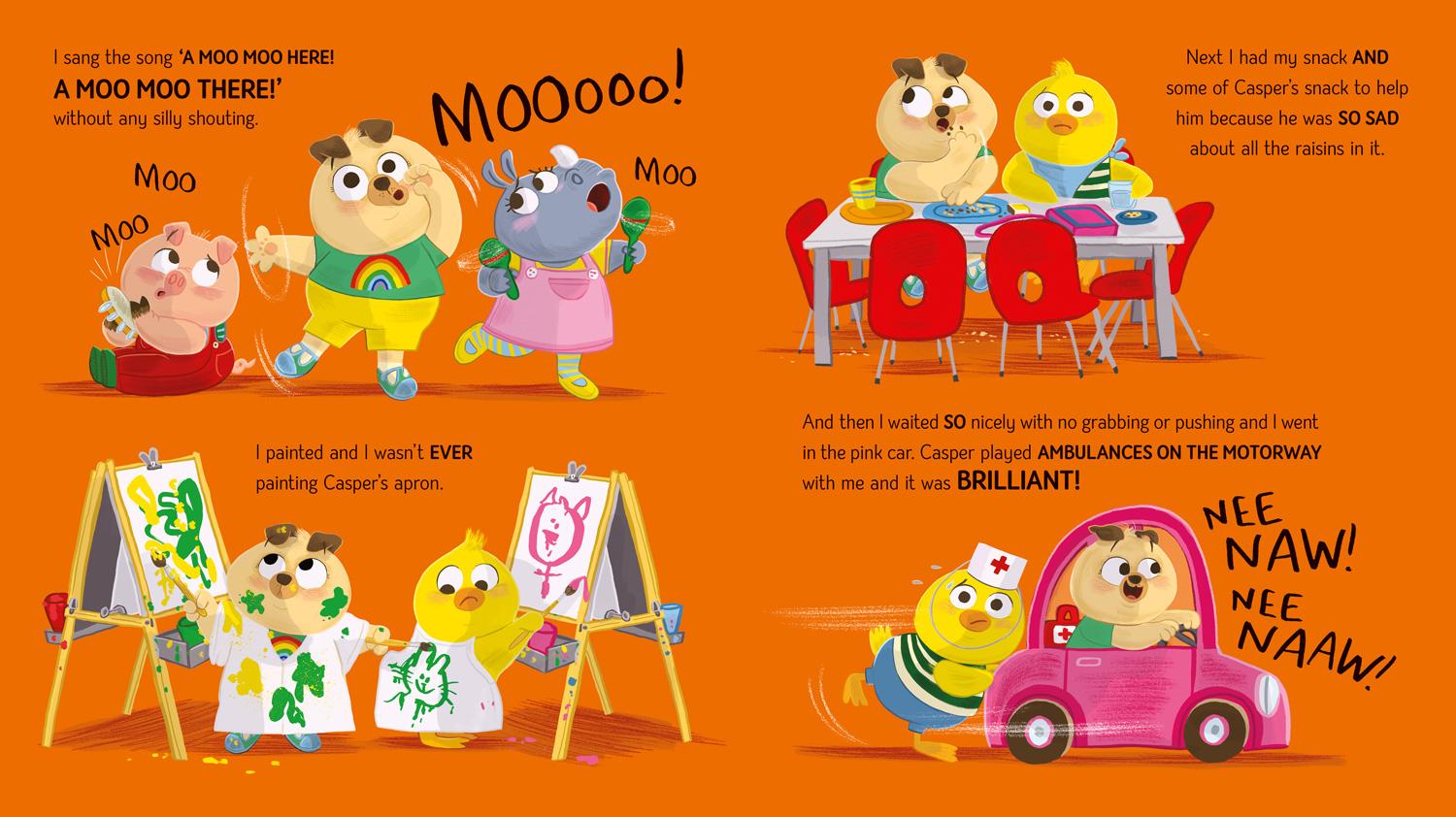 Beispielinhalt (Bild) Nursery? Not Today!