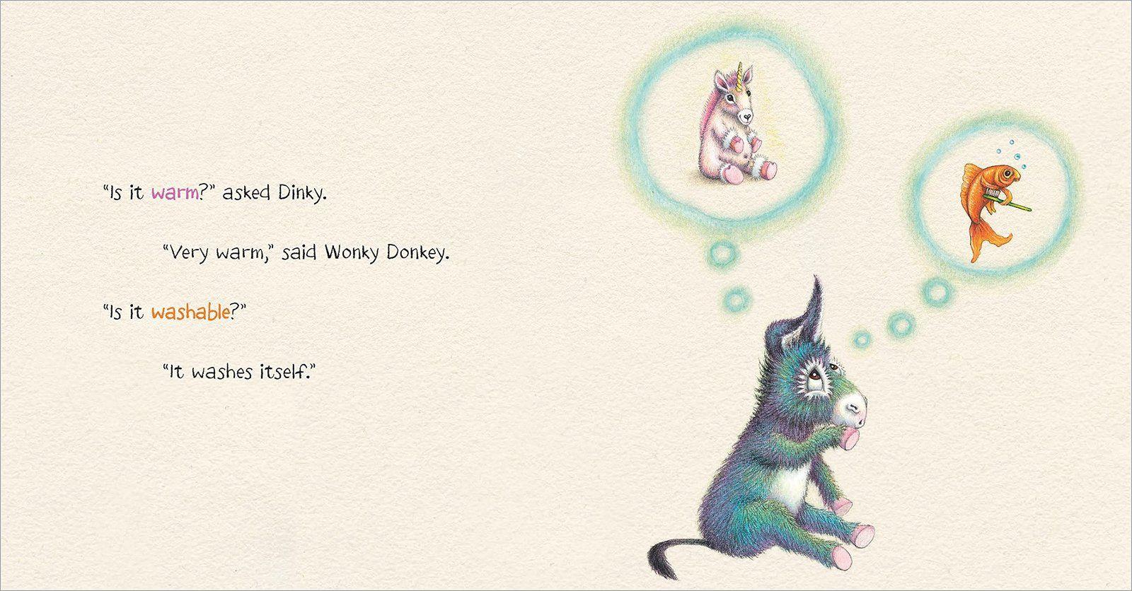 Beispielinhalt (Bild) Wonky Donkey's Big Surprise (PB)