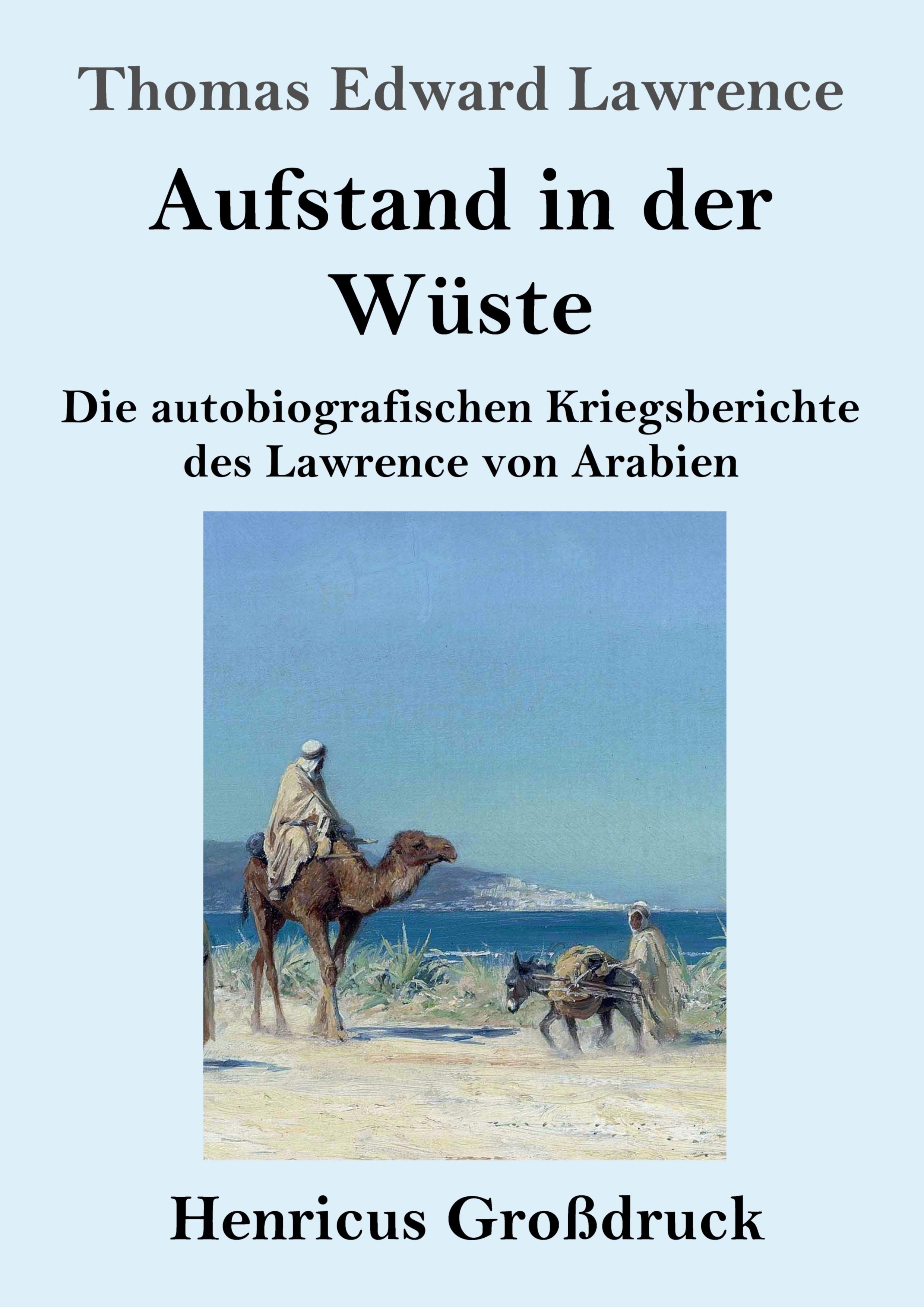 Vorderes Coverbild Aufstand in der Wüste (Großdruck)
