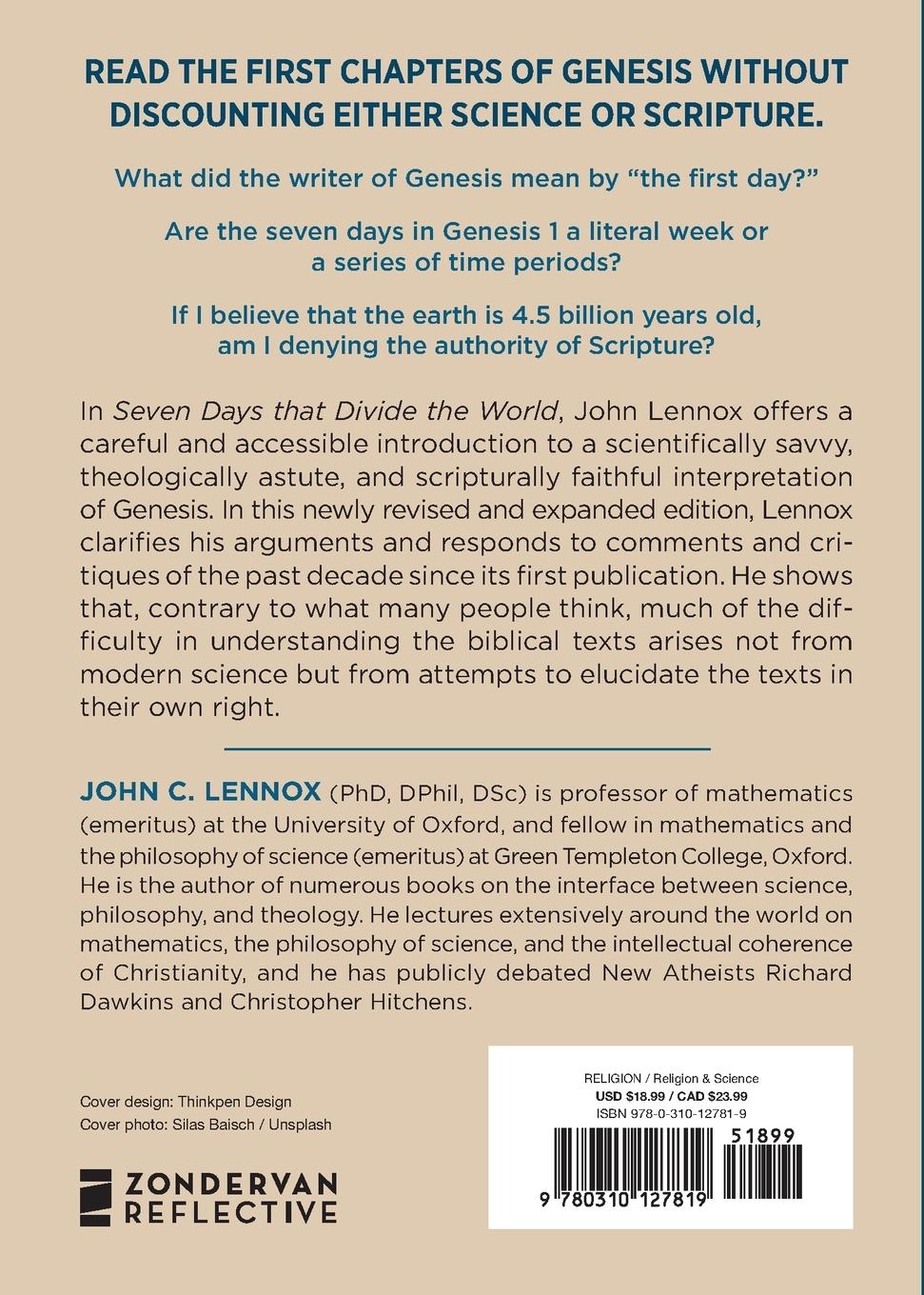 Rückseitencover The Seven Days That Divide the World, 10th Anniversary Edition