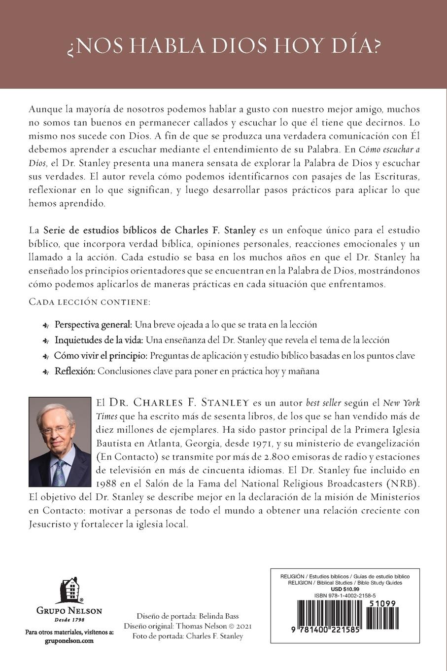 Rückseitencover The C¿¿mo Escuchar a Dios