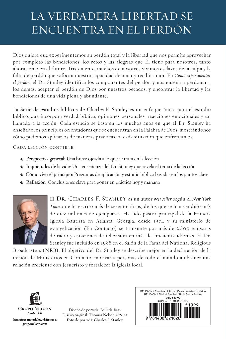 Rückseitencover The C¿¿mo Experimentar El Perd¿¿n