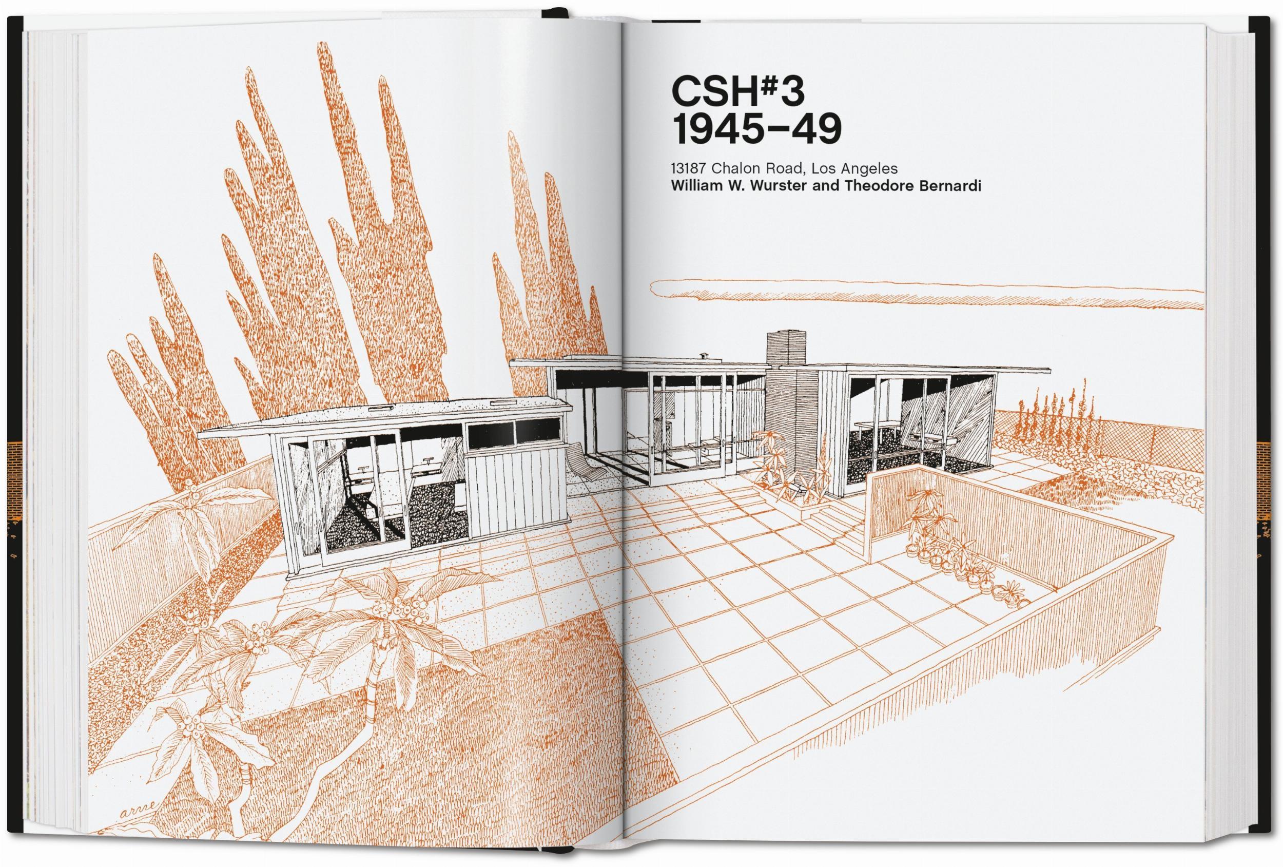 Beispielinhalt (Bild) Case Study Houses. The Complete CSH Program 1945-1966. 40th Ed.