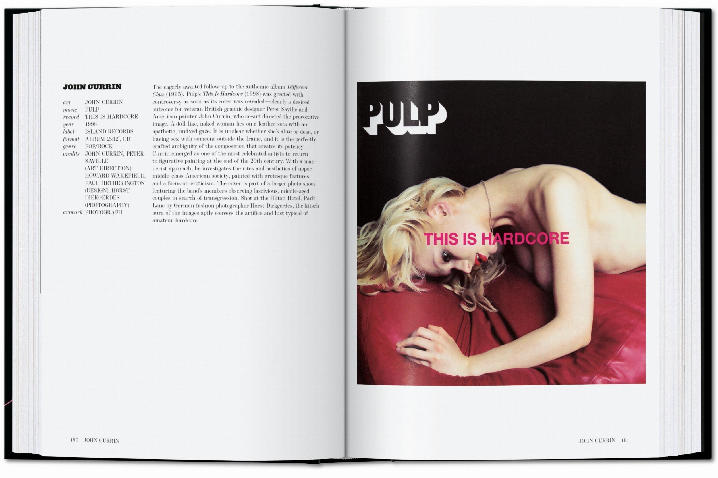 Beispielinhalt (Bild) Art Record Covers. 40th Ed.