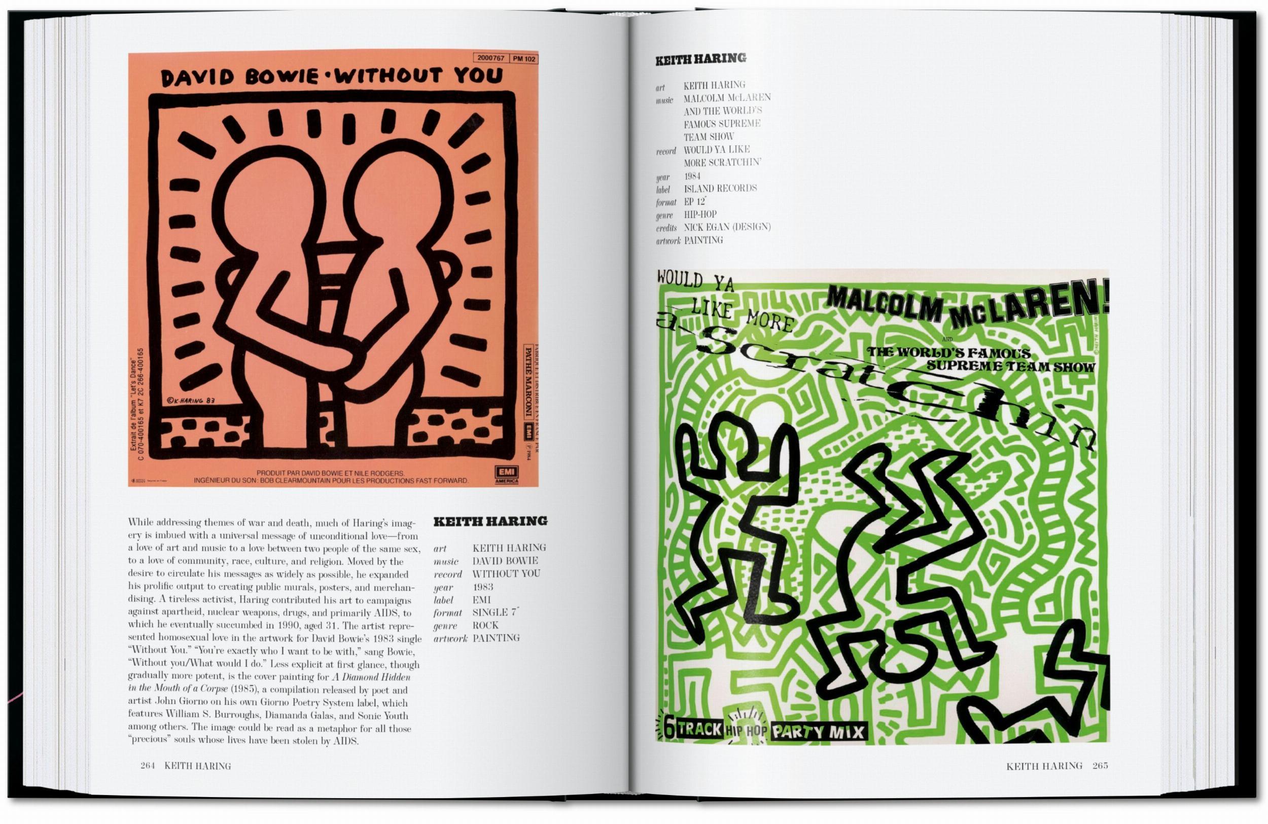 Beispielinhalt (Bild) Art Record Covers. 40th Ed.