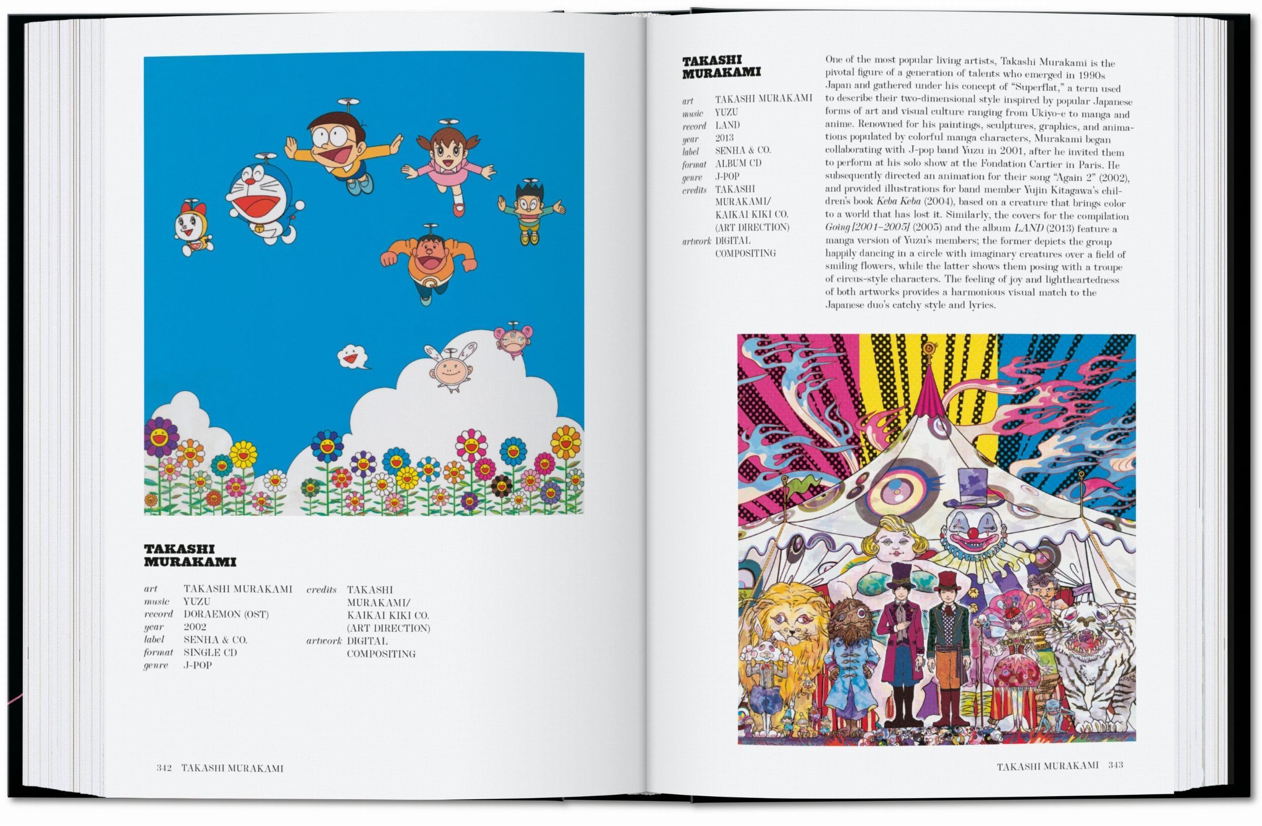 Beispielinhalt (Bild) Art Record Covers. 40th Ed.