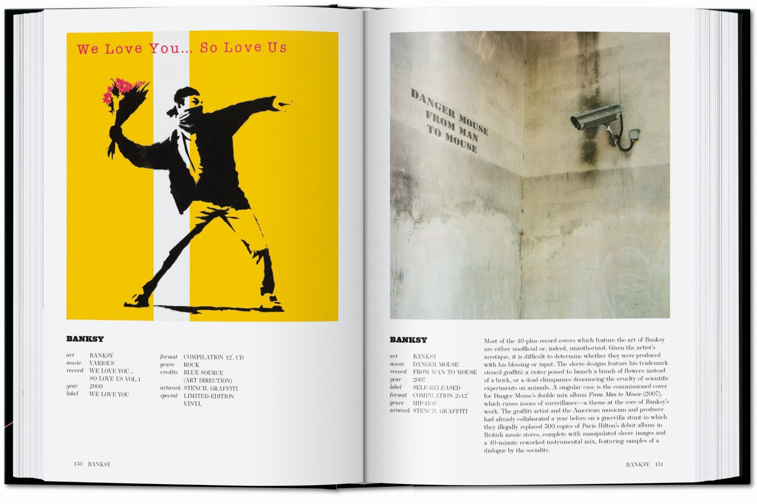 Beispielinhalt (Bild) Art Record Covers. 40th Ed.