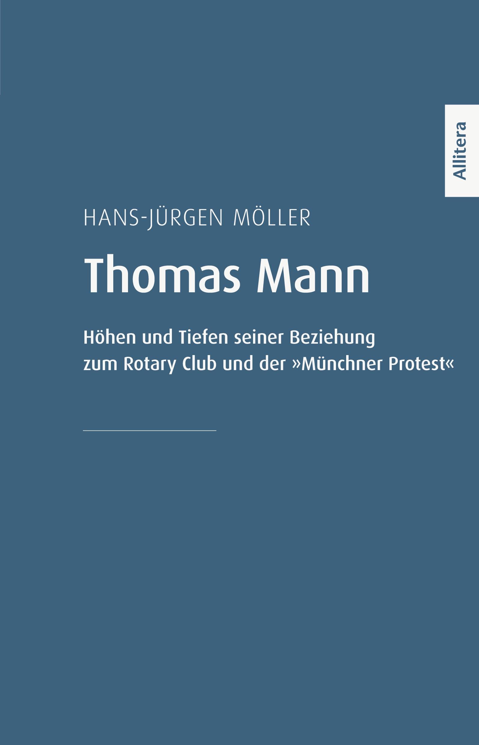 Vorderes Coverbild Thomas Mann
